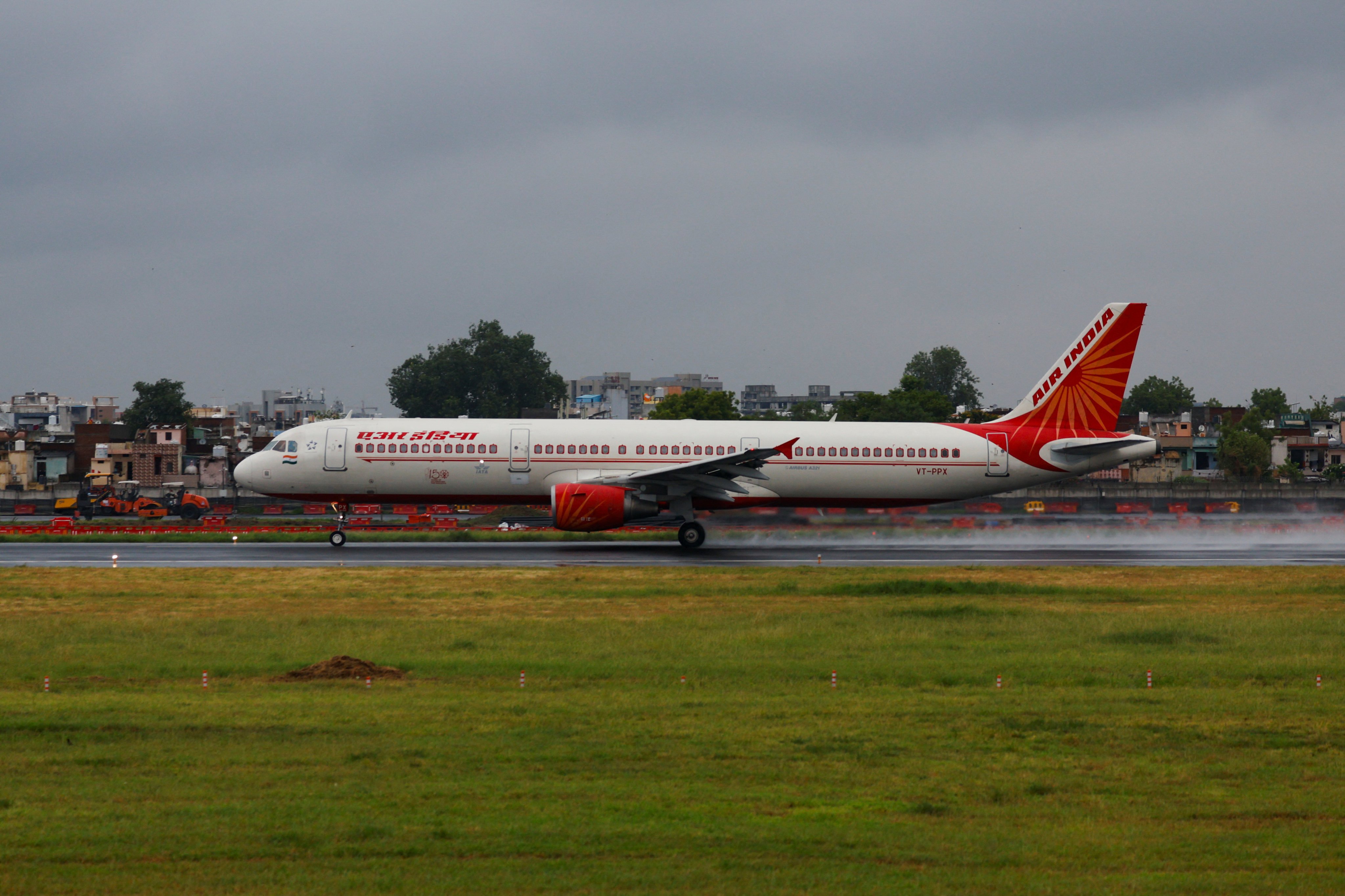 An Air India Airbus A321 aircraft takes off at the Sardar Vallabhbhai Patel International Airport in Ahmedabad, India, on Tuesday. Photo: Reuters