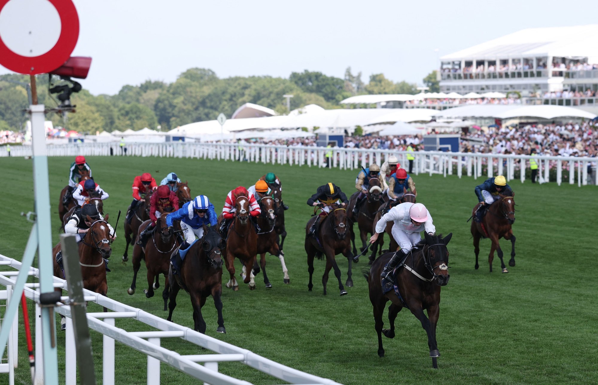 Ryan Moore boots home Ethical Diamond at Royal Ascot. Ryan Moore boots home Ethical Diamond at Royal Ascot.