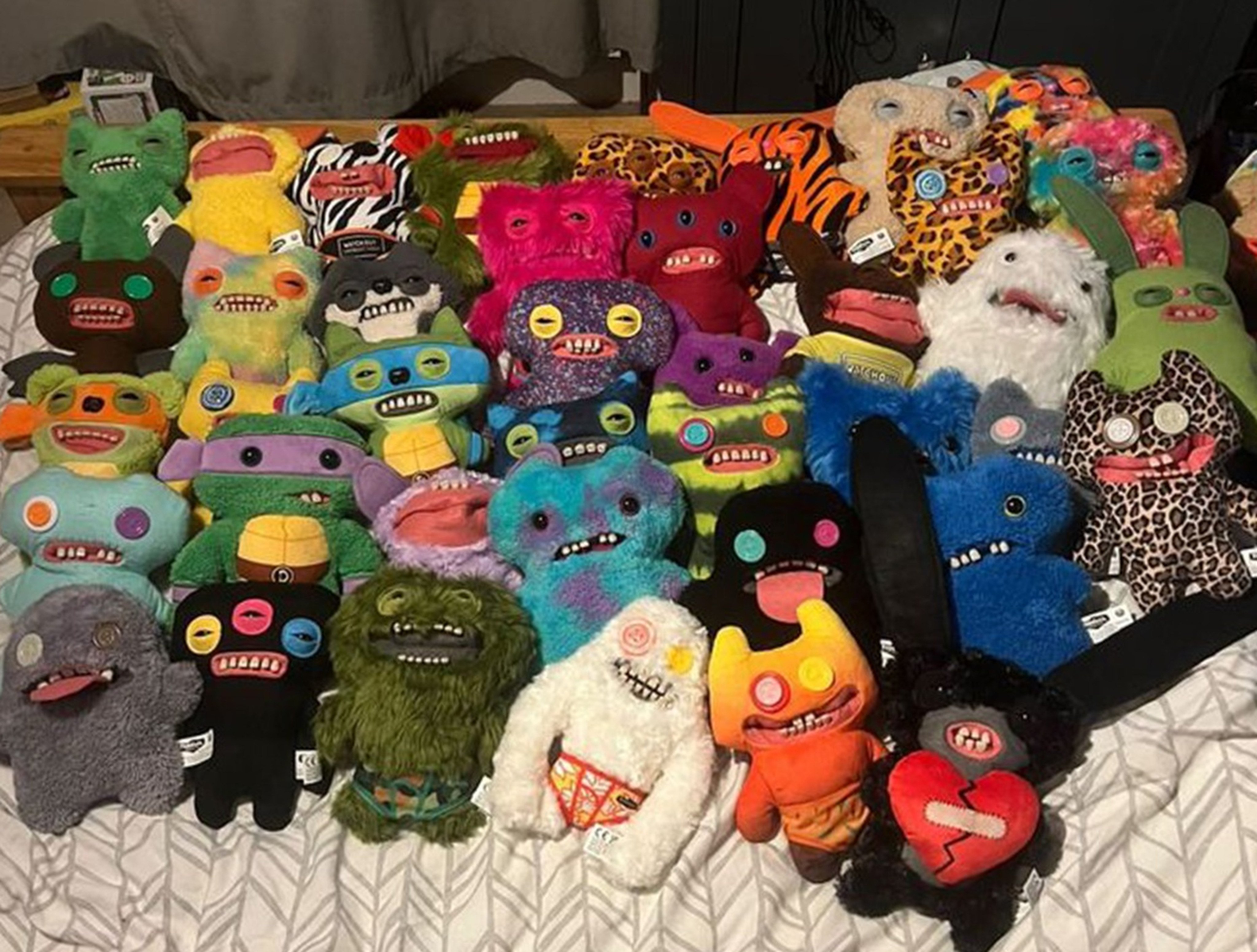 Fugglers are “funny-ugly monsters” created by a British artist. Photo: Handout