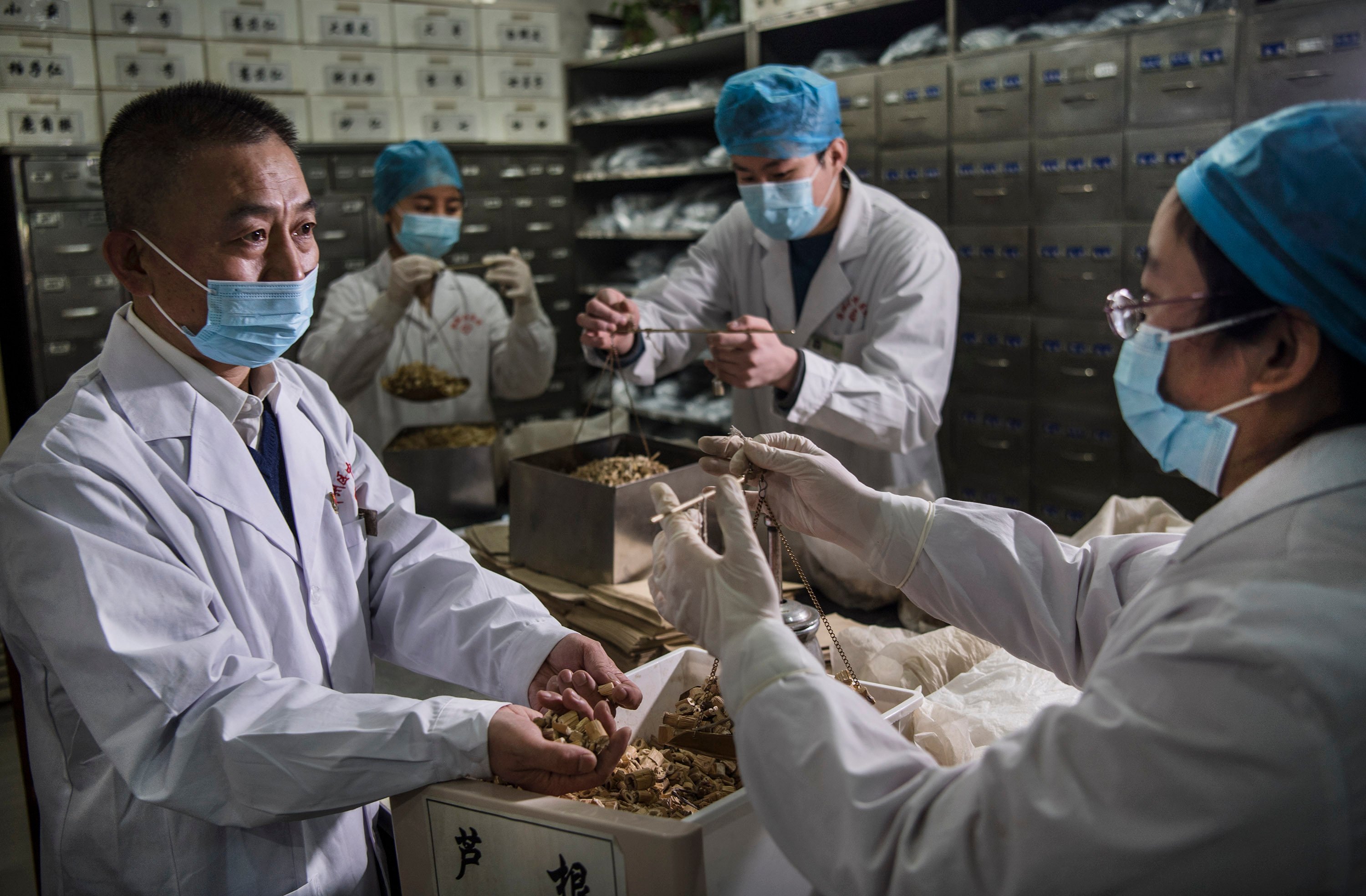 A number of traditional Chinese medicine officials have been investigated as part of a crackdown on corruption in China. Photo: Xinhua