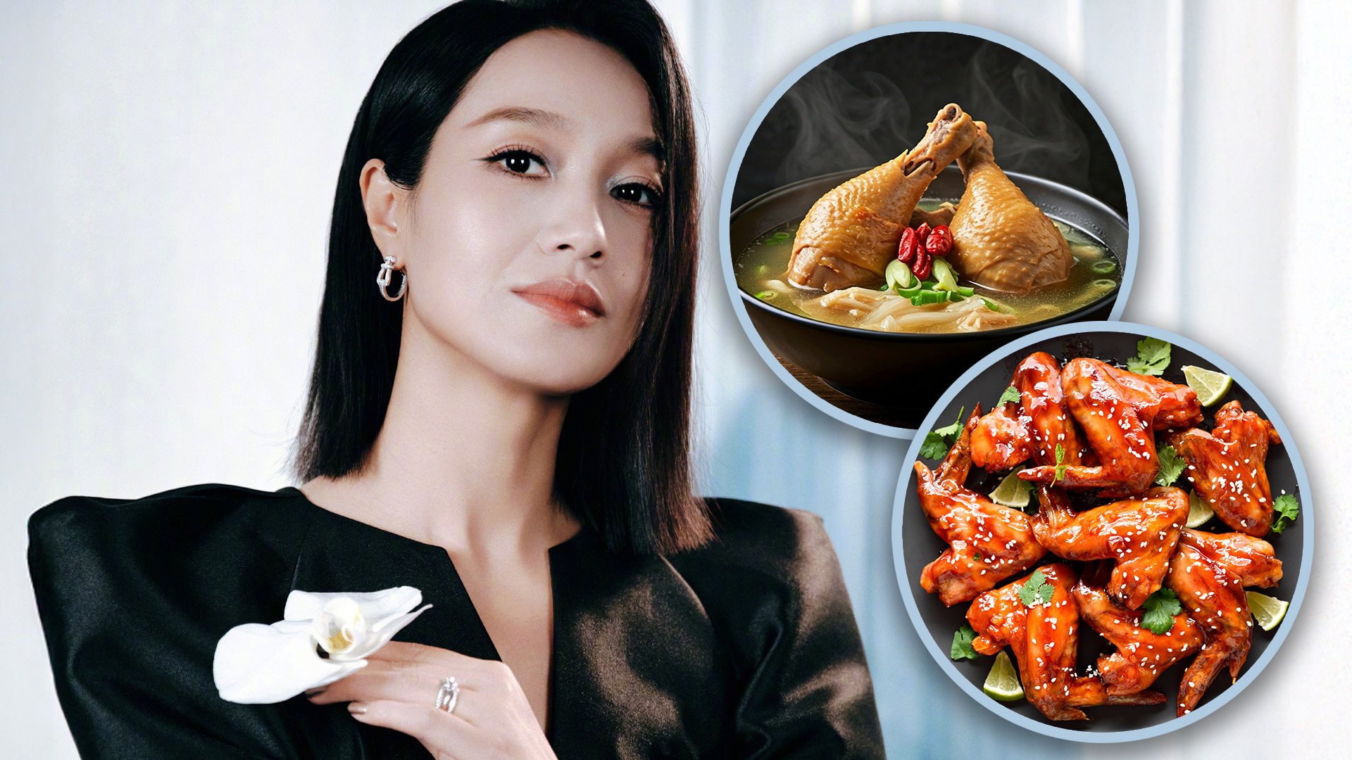 A TV host in China is facing backlash for serving men chicken drumsticks while offering a woman chicken wings during a show, revealing a gender bias. Photo: SCMP composite/Shutterstock/Weibo