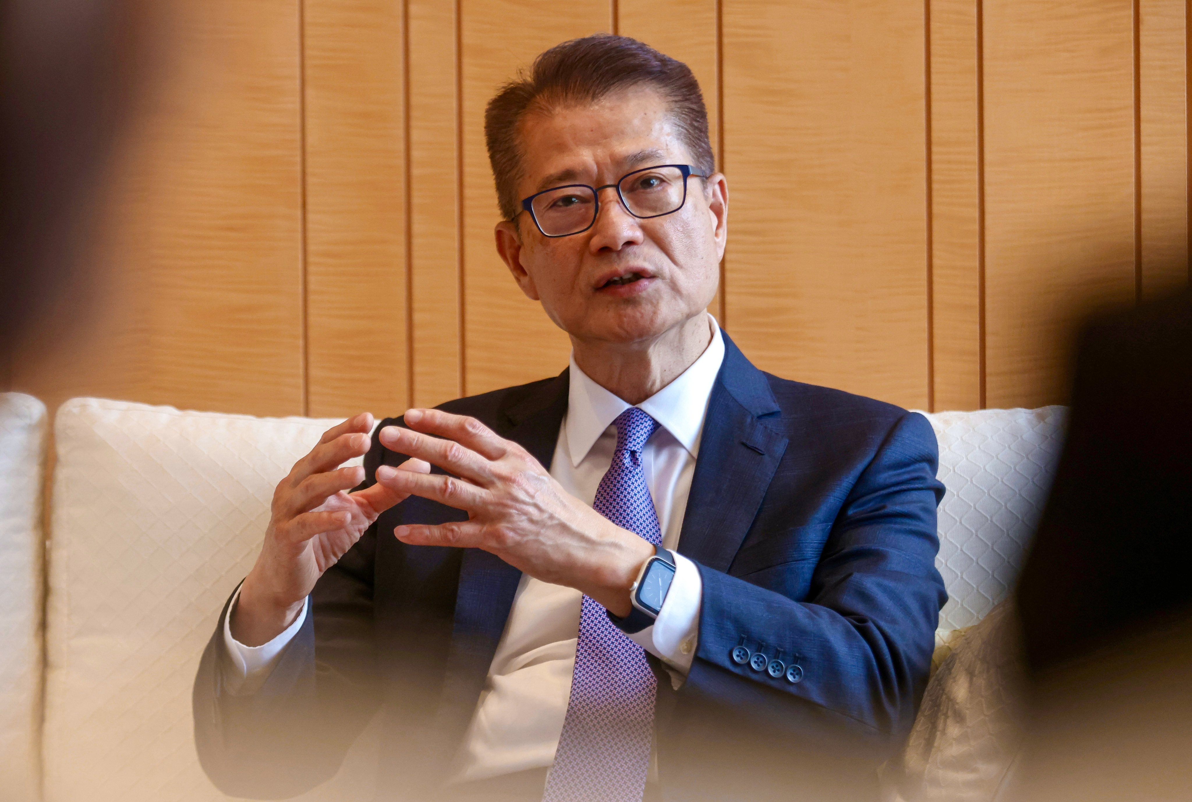 Financial Secretary Paul Chan Mo-po. Photo: Jonathan Wong