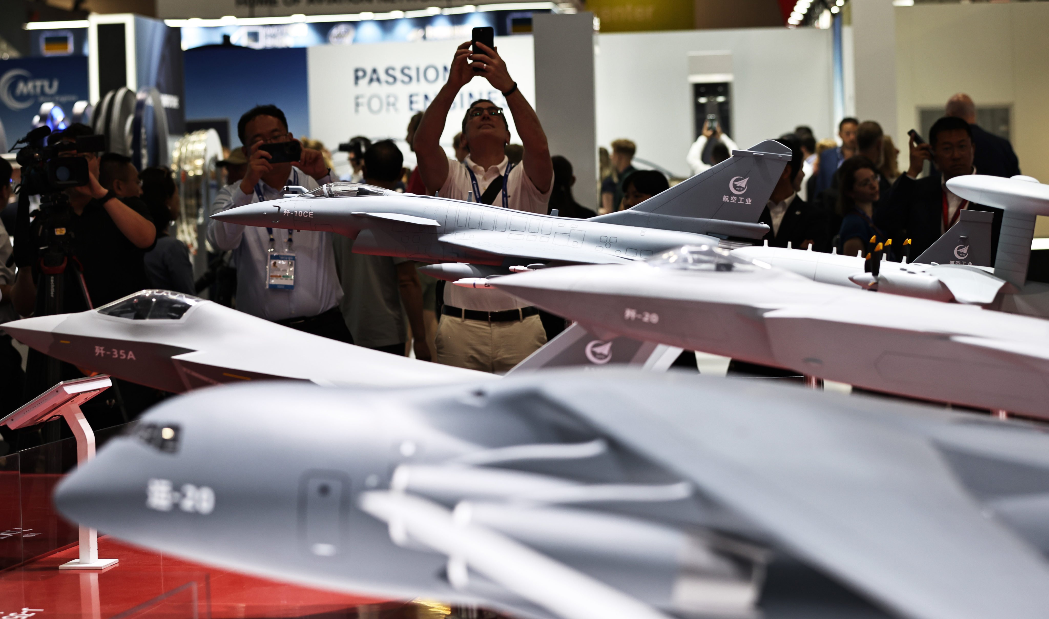 To stake a claim in the European market, Chinese fighter jet firms will have to overcome a series of barriers, according to analysts. Photo: Xinhua