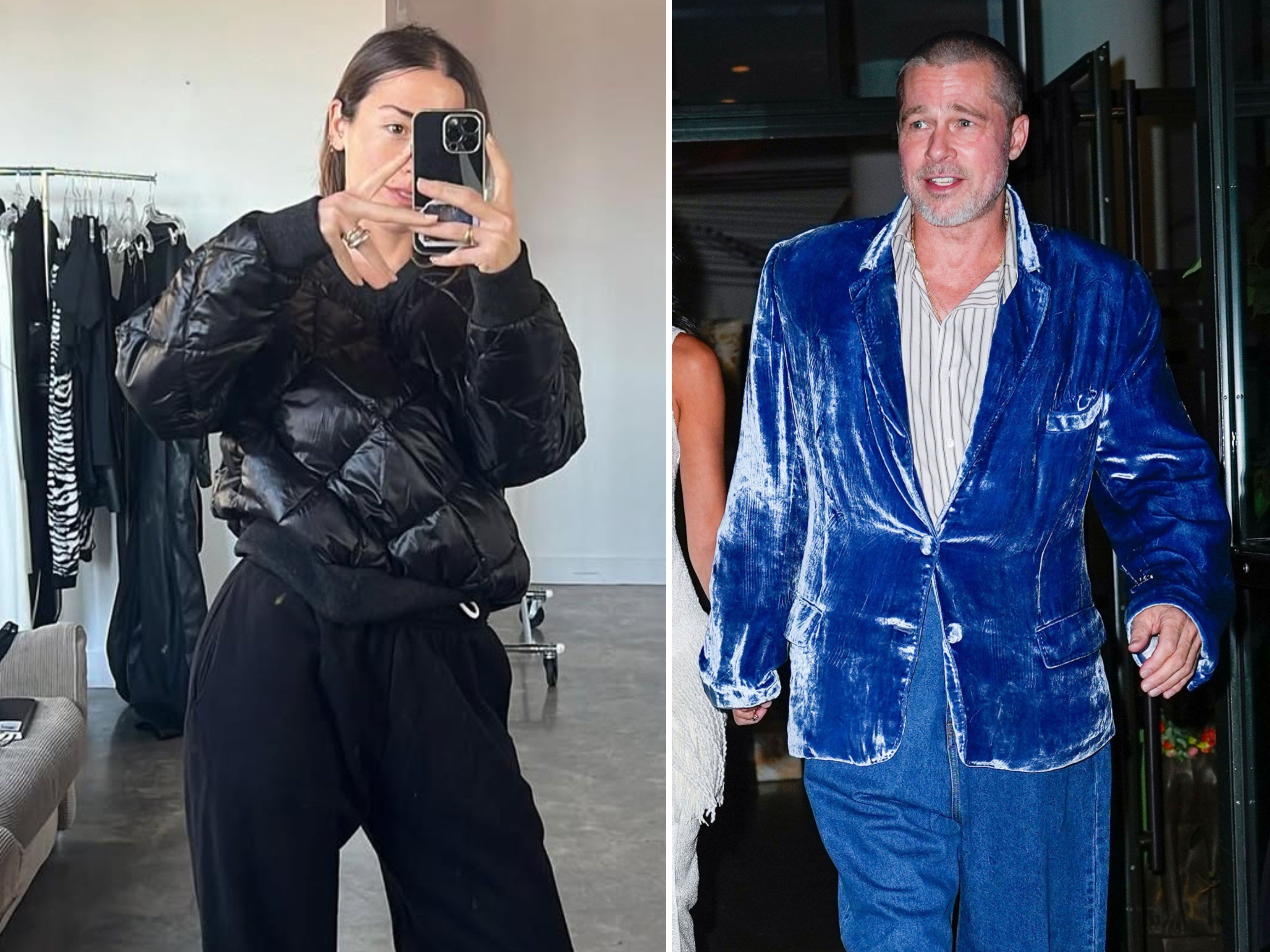 Brad Pitt has been working with stylist Taylor McNeill for the F1 movie press tour – but are the actor’s latest looks chic or more “flashy, a little trashy”? Photos: @taylor__mcneill/Instagram; XNY/Star Max/GC Images