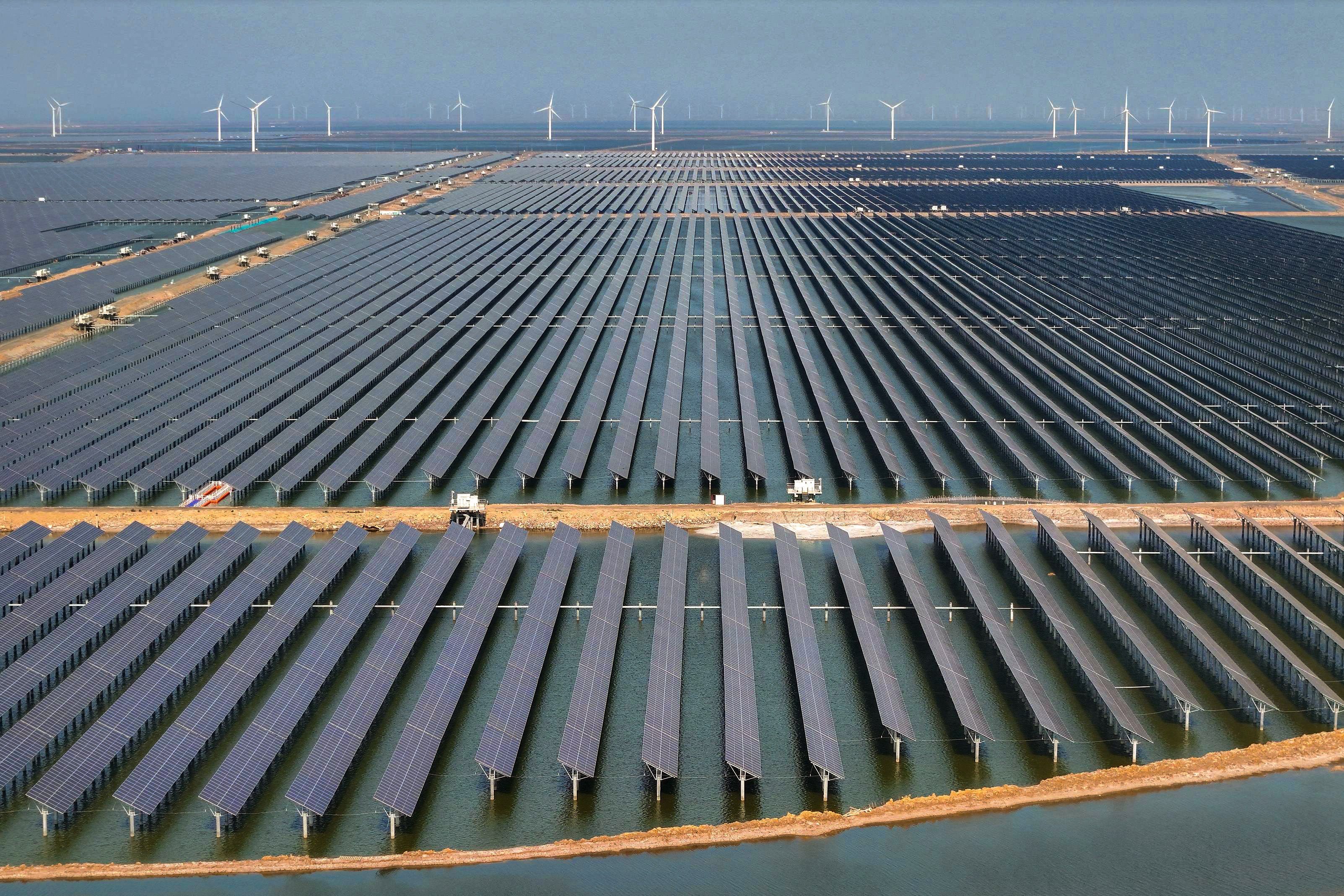 China’s technological capabilities are likely to shape a global energy system, according to scientists studying the possibilities and logistics of a global network. Photo: AFP