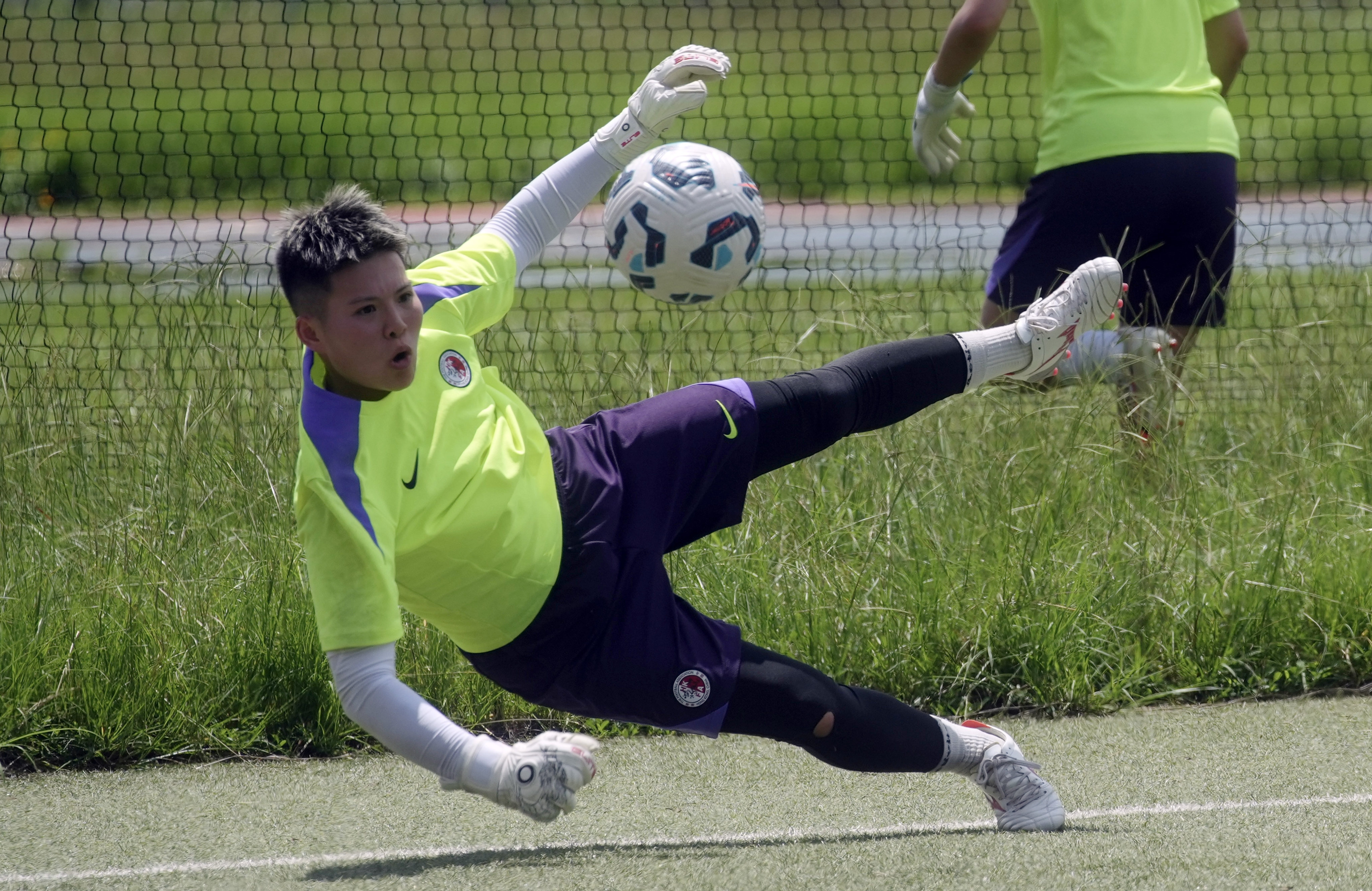 Hong Kong’s women’s team train in Tseung Kwan O last Sunday. Photo: Sun Yeung