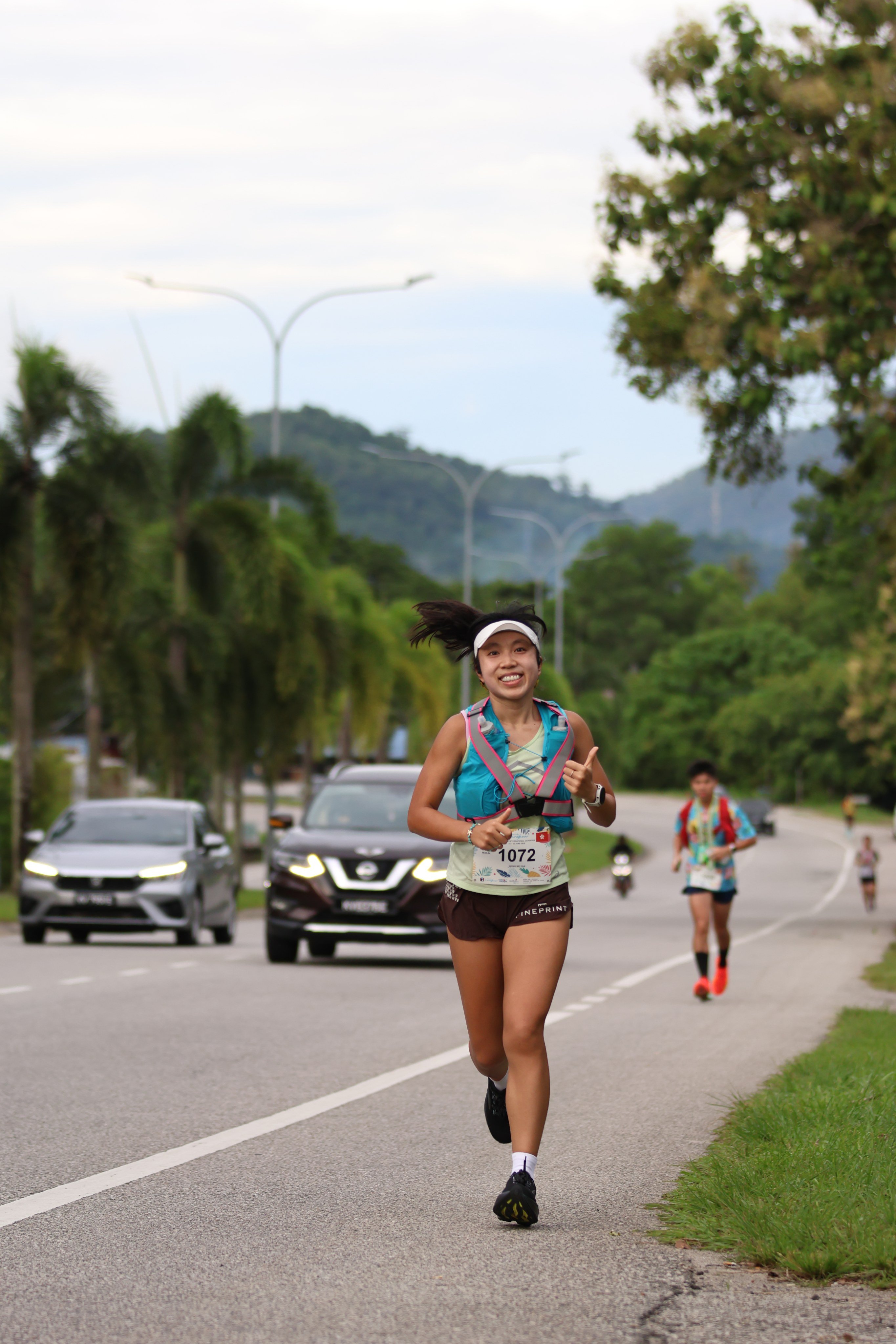 Hong Kong’s Wong Mei-yan races to victory in the Langkawi International Ultra Run. Photo: Handout