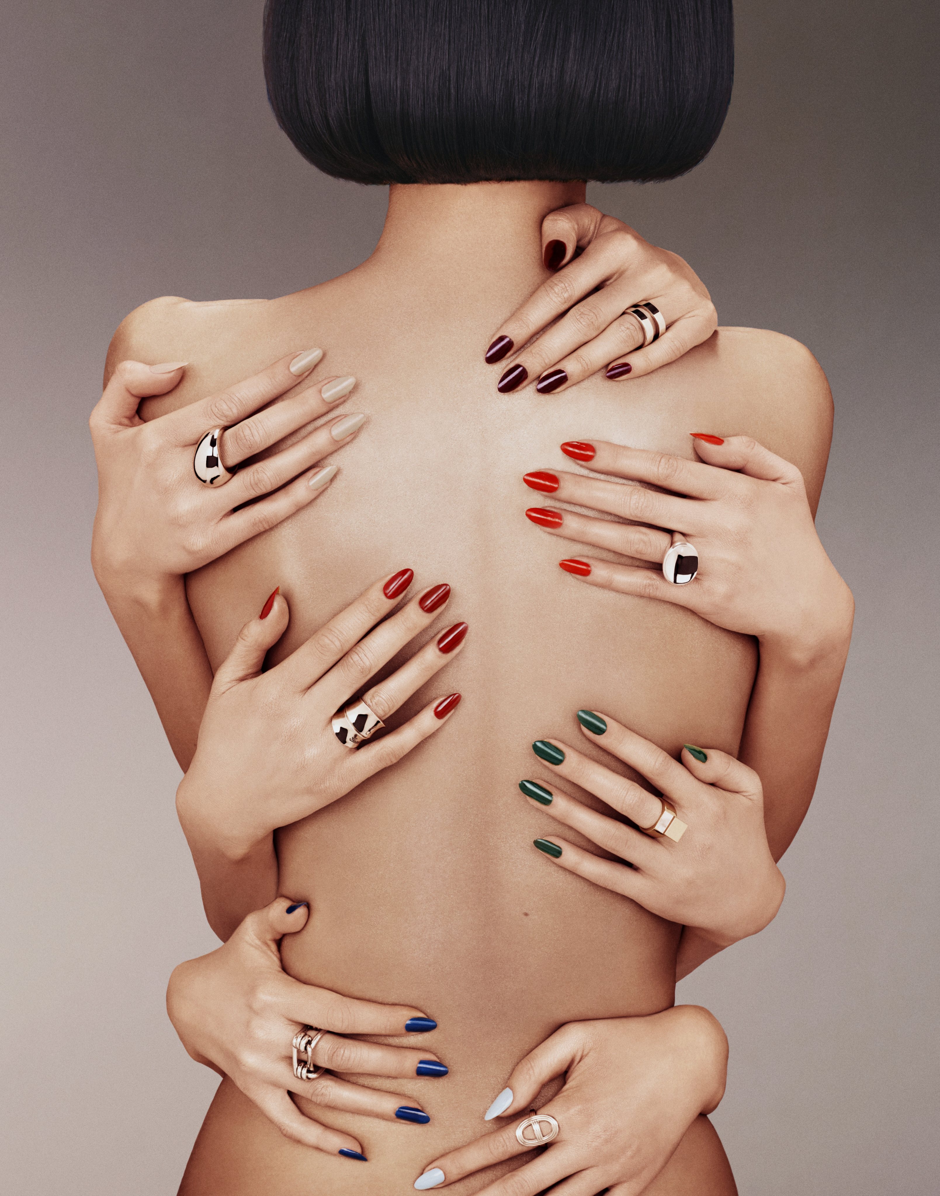 Using the SNS “dip powder” method or Biab can be just as effective as the classic gel manicure. Photo: Trunk Archive