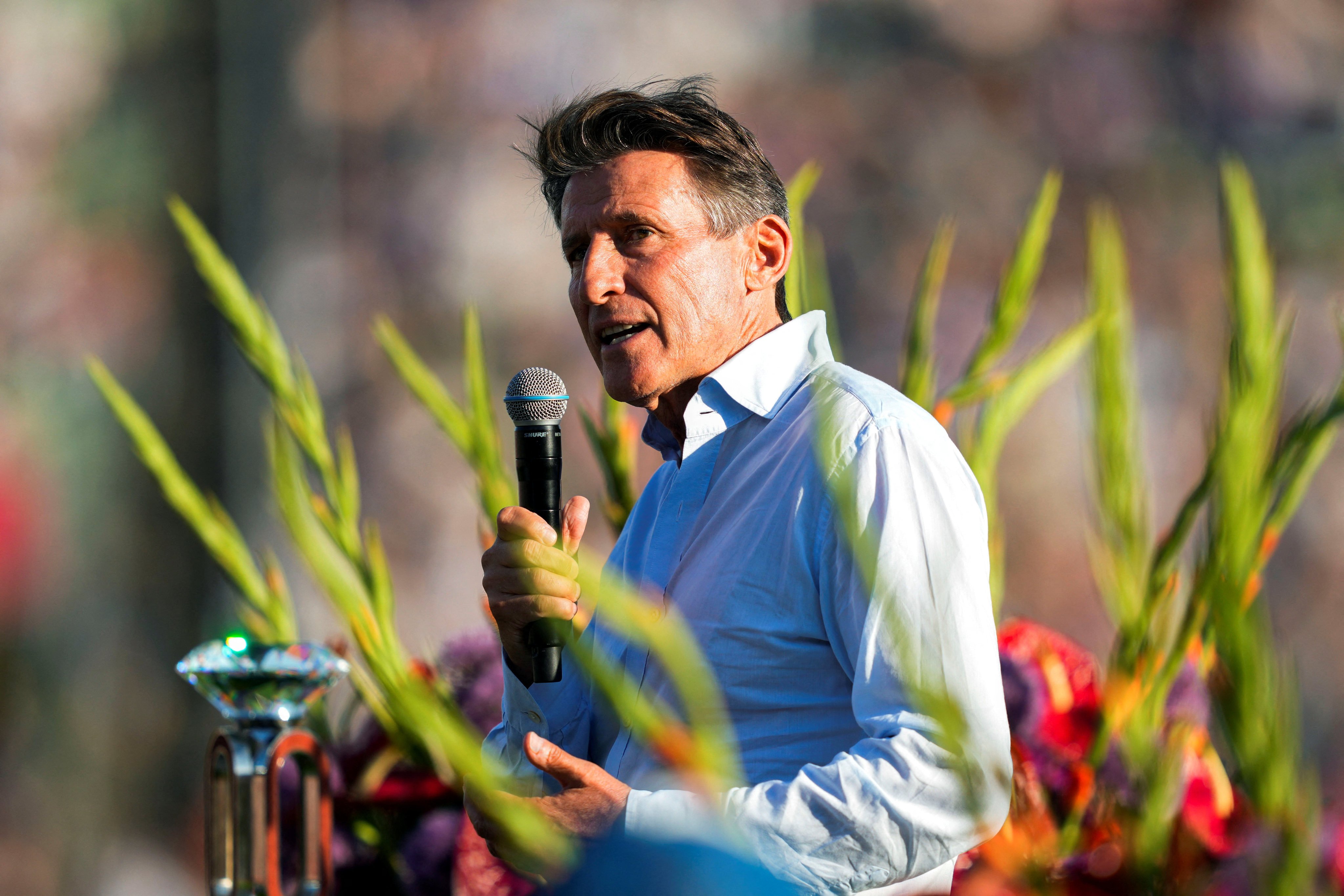 Sebastian Coe is entering the final two years of his term as World Athletics president. Photo: Reuters
