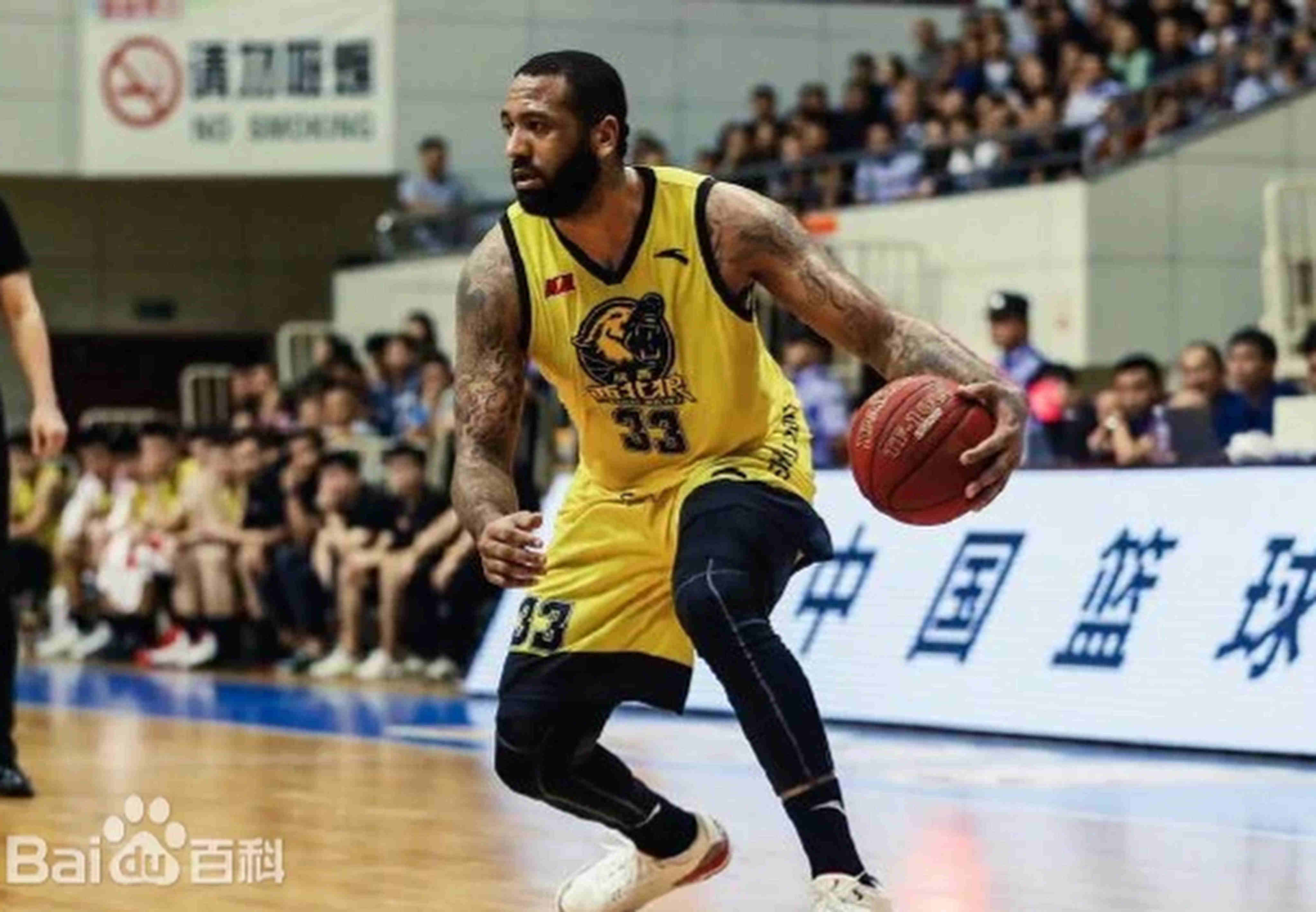 Troy Akeem Gillenwater in action for Guangdong Southern Tigers. Photo: Baidu