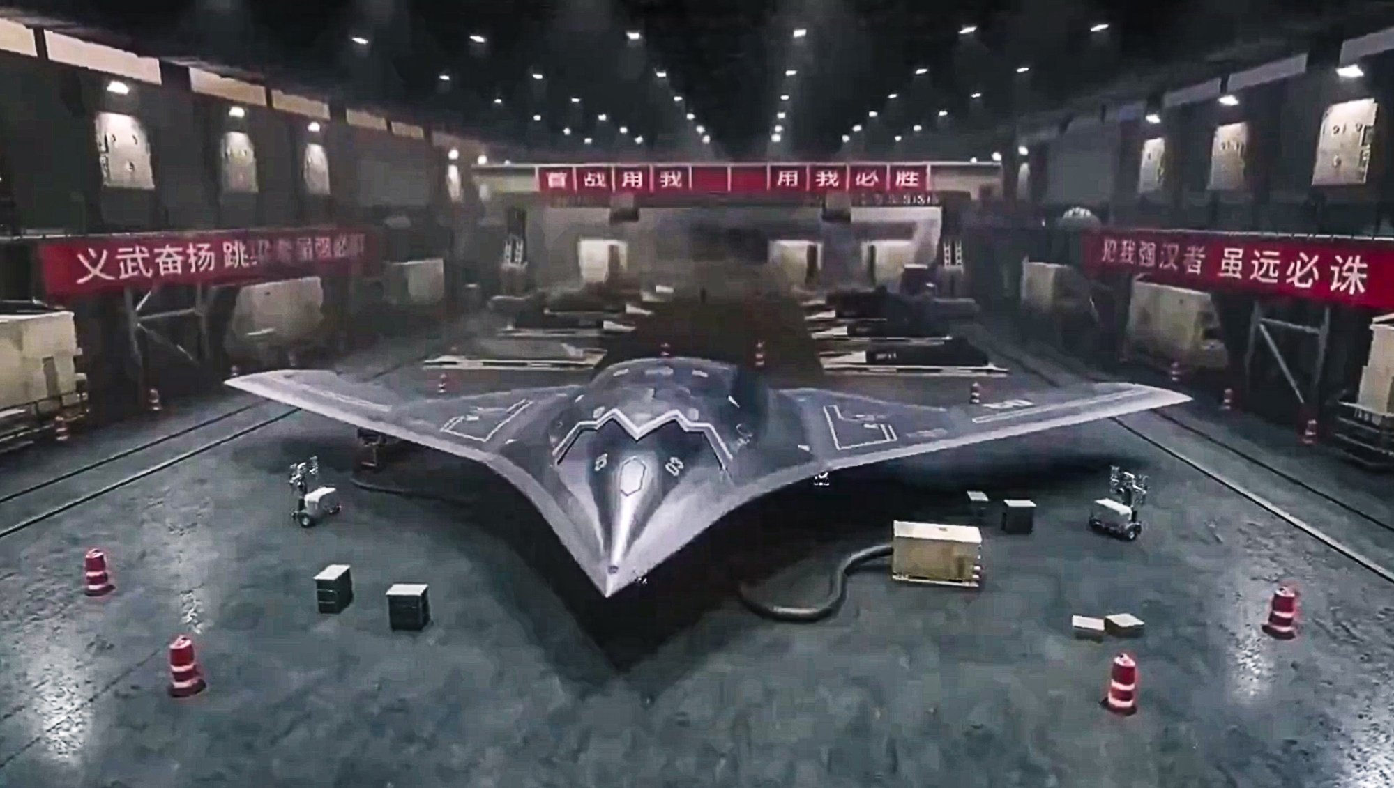 China is believed to be on the verge of unveiling its long-awaited H-20 bomber. Photo: X/SouthToday5