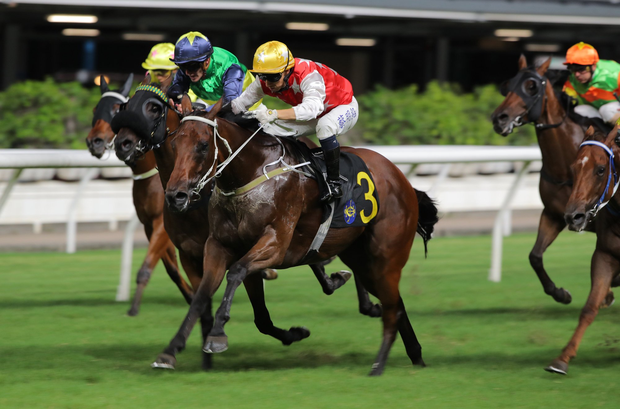 Superb Capitalist and Matthew Chadwick get up late to win.