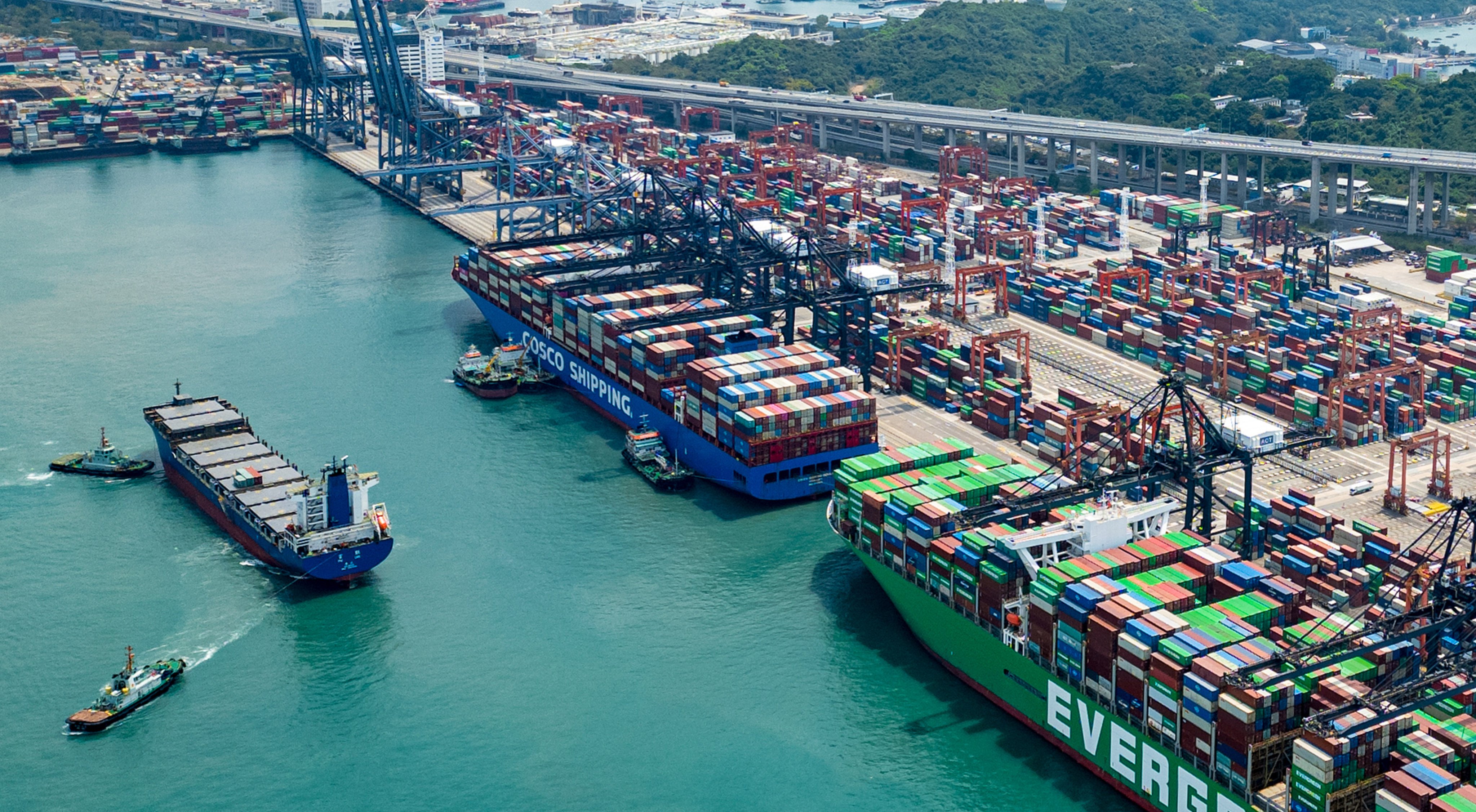 Kwai Chung Container Terminal. Photo: Eugene Lee