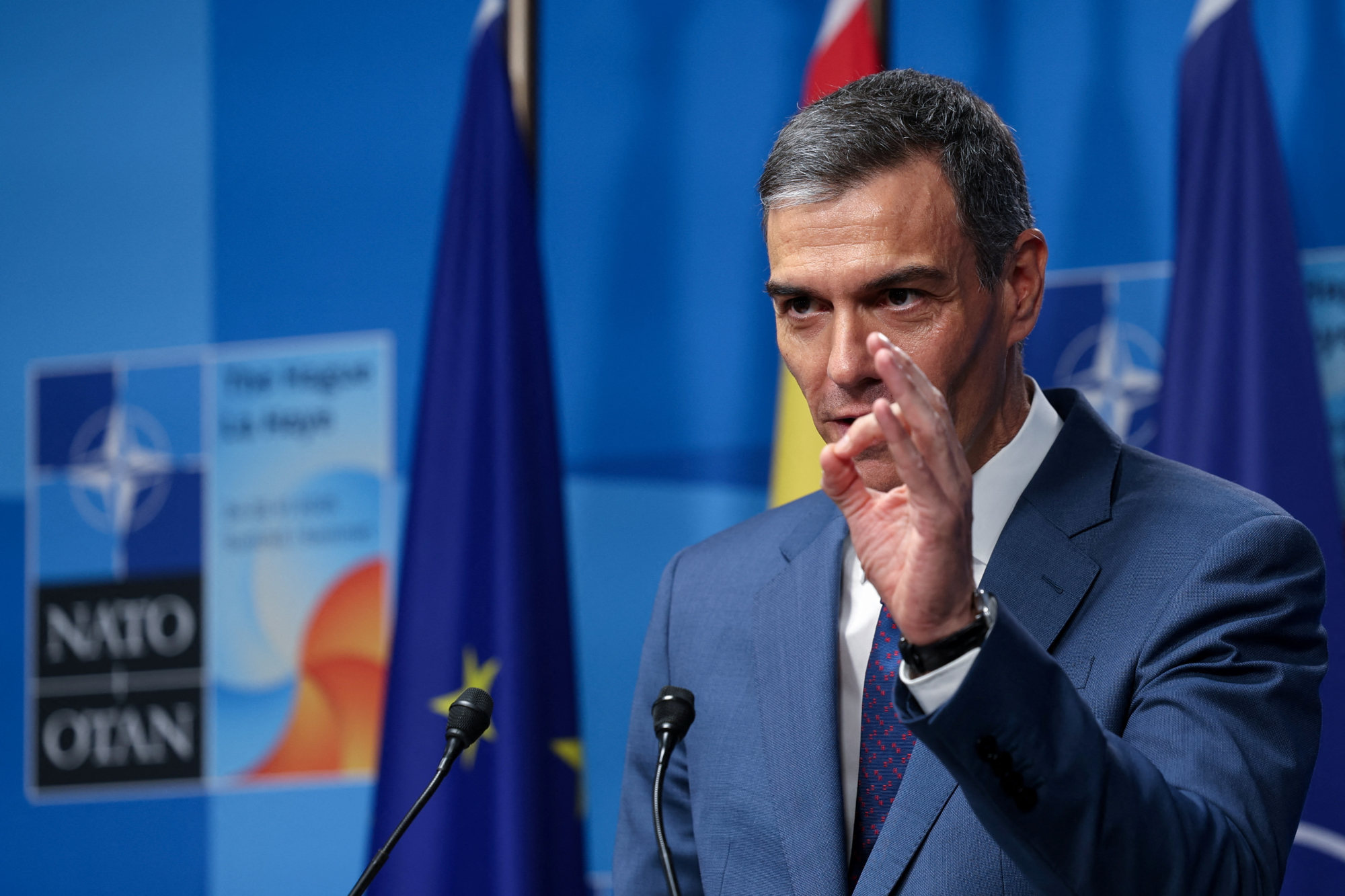 Spanish Prime Minister Pedro Sanchez. Photo: Reuters