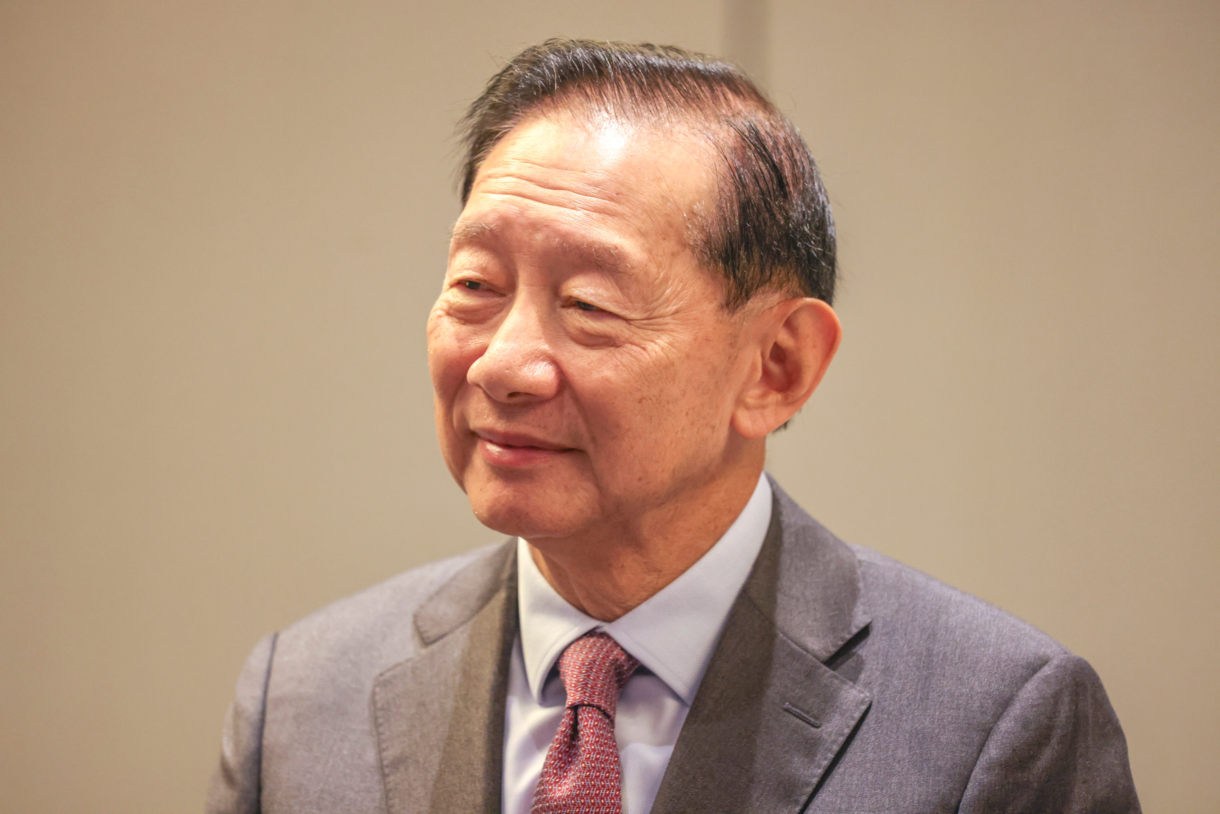 Veteran HSBC banker Peter Wong Tung-shun. Photo: Jonathan Wong