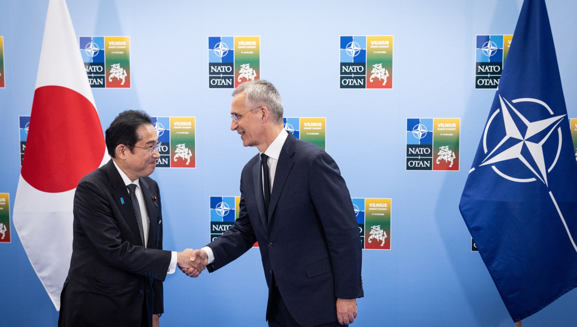 Nato Secretary General Jens Stoltenberg (right) with Japan’s then-prime minister Fumio Kishida in 2023. Kishida’s government had strongly backed the proposal for a Nato office in Tokyo. Photo: Nato/dpa Nato Secretary General Jens Stoltenberg (right) with Japan’s then-prime minister Fumio Kishida in 2023. Kishida’s government had strongly backed the proposal for a Nato office in Tokyo. Photo: Nato/dpa