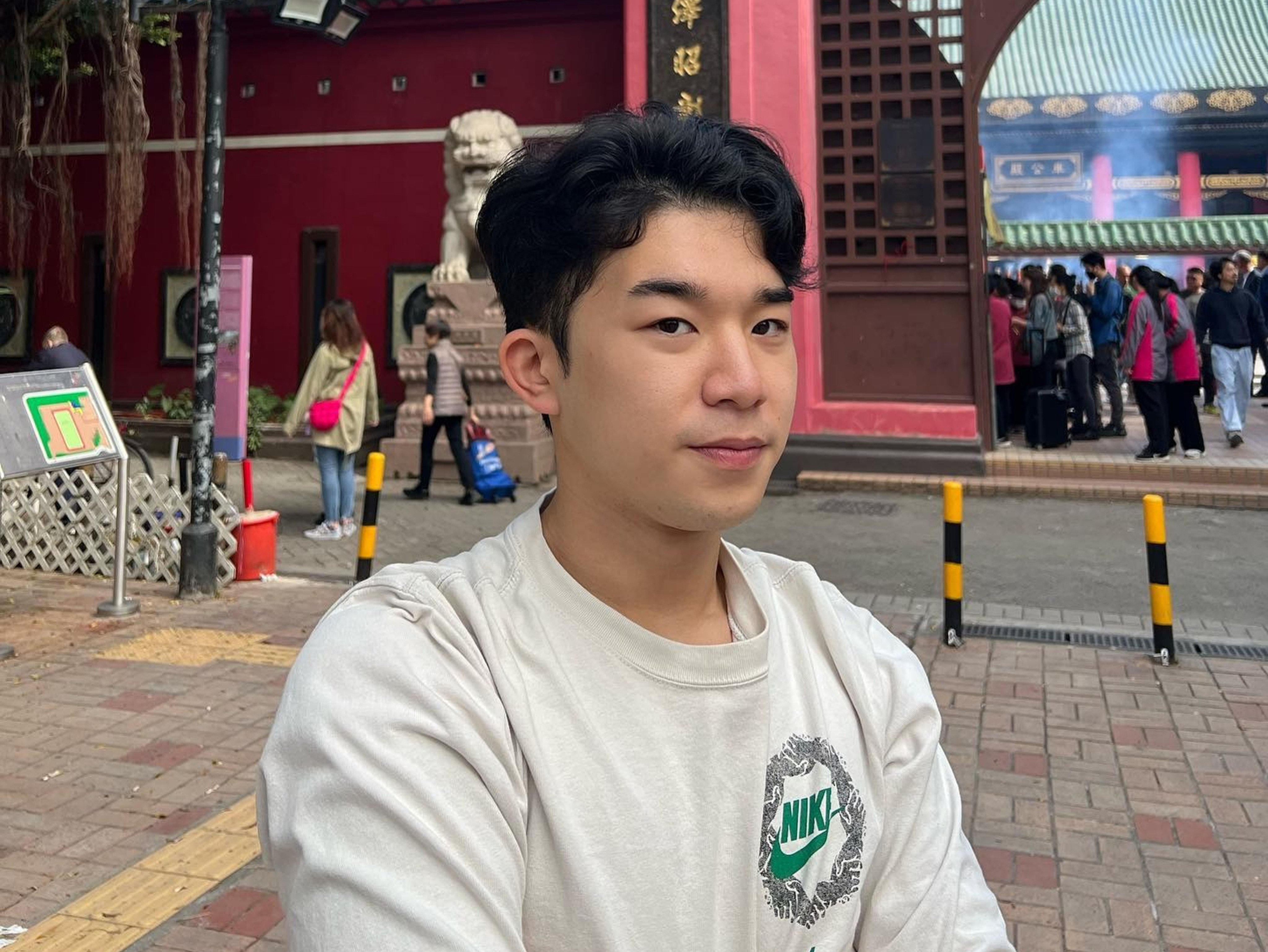 Tang Ngai-hong admitted stealing a bag of fruit and two packets of potato chips worth a total of HK$61.80. Photo: Handout