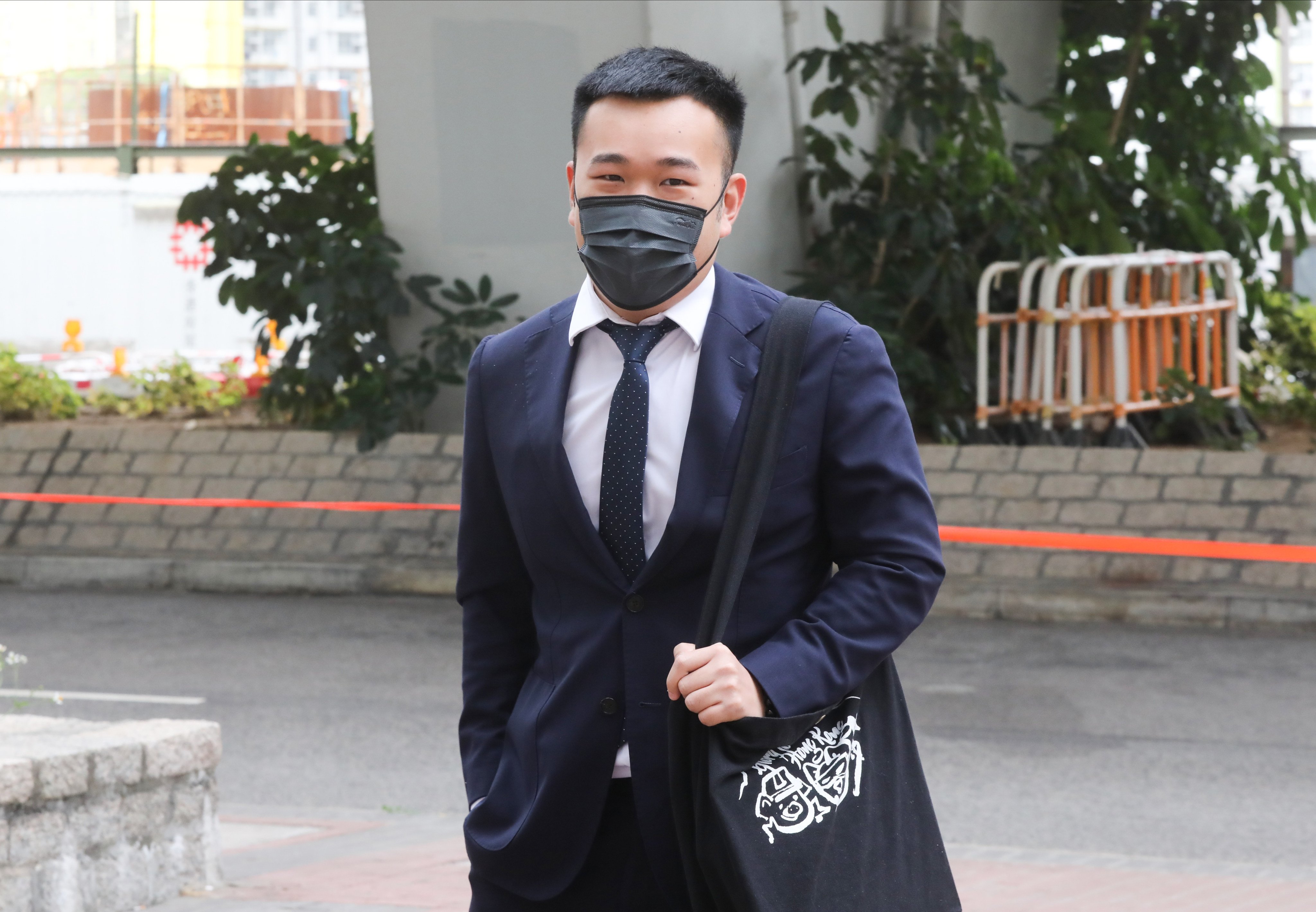 To Kai-wa, who was jailed after biting biting off part of a policeman’s finger during an anti-government protest in 2019, has challenged a decision to bar him from studying law in the United Kingdom. Photo: K. Y. Cheng