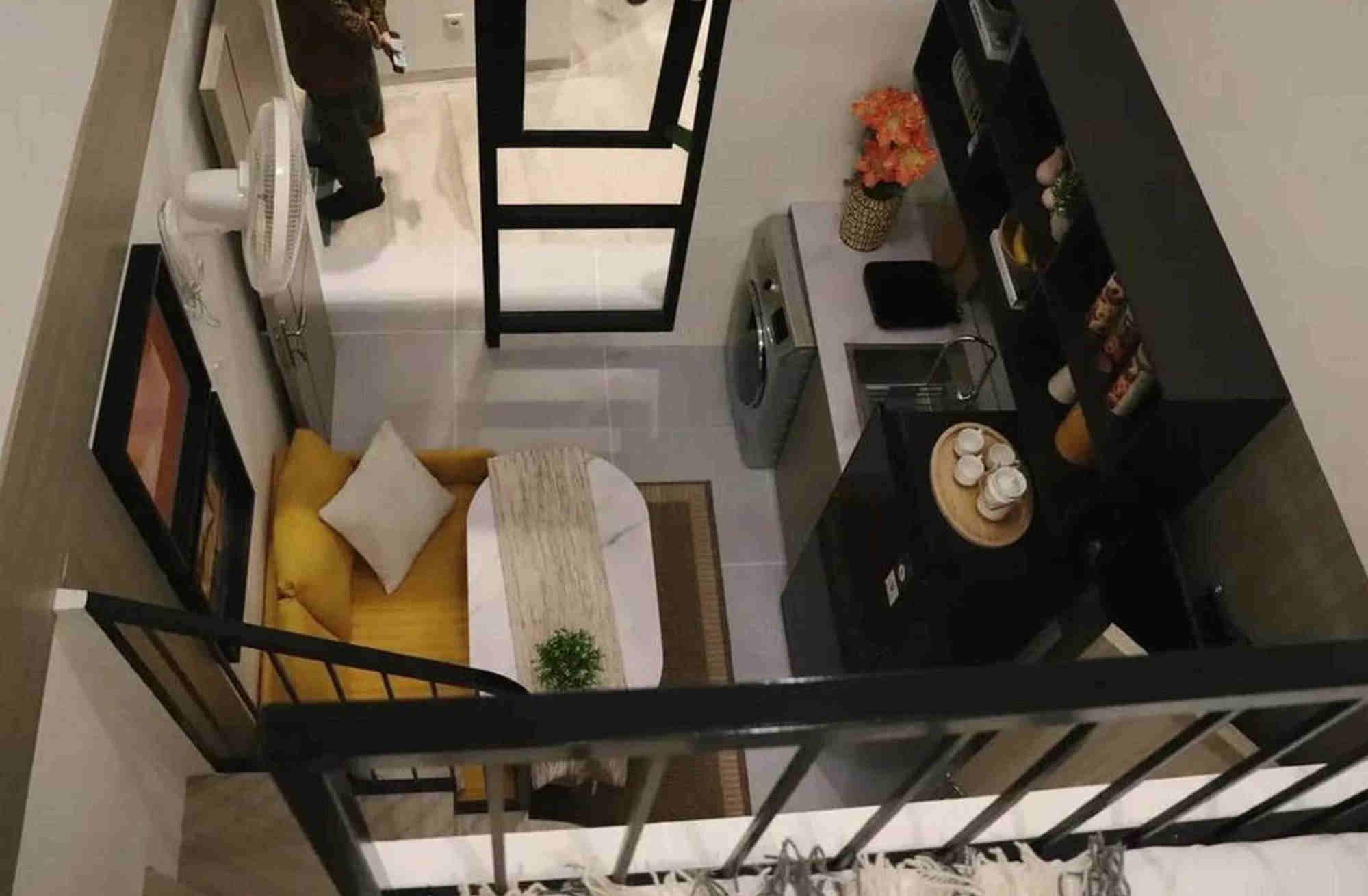 A mock-up of a “mini” home in Jakarta. Photo: Instagram/Kementrianpkp A mock-up of a “mini” home in Jakarta. Photo: Instagram/Kementrianpkp