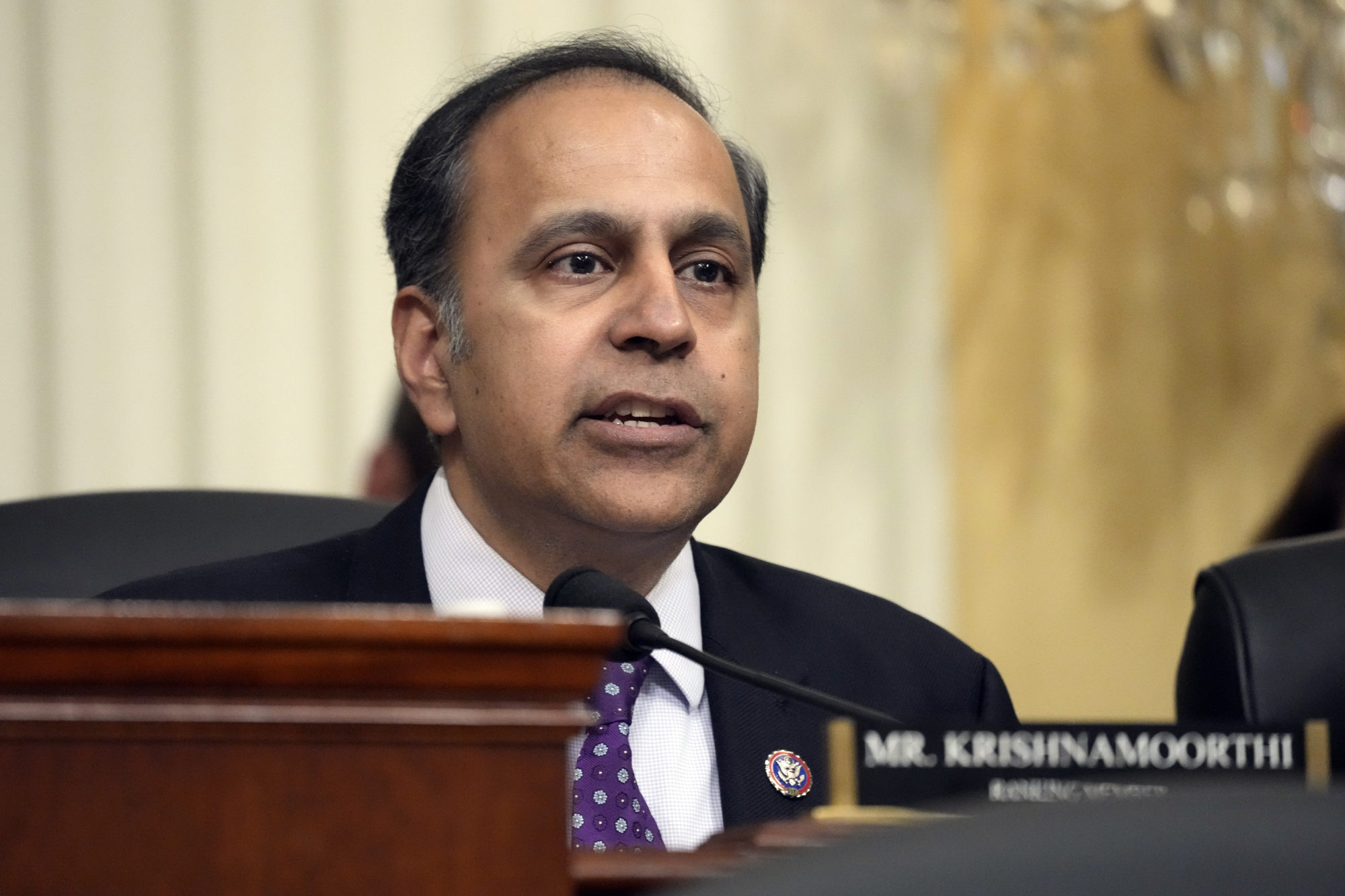 US congressman Raja Krishnamoorthi, an Illinois Democrat, is the ranking member of the special House committee focused on China. Photo: AP