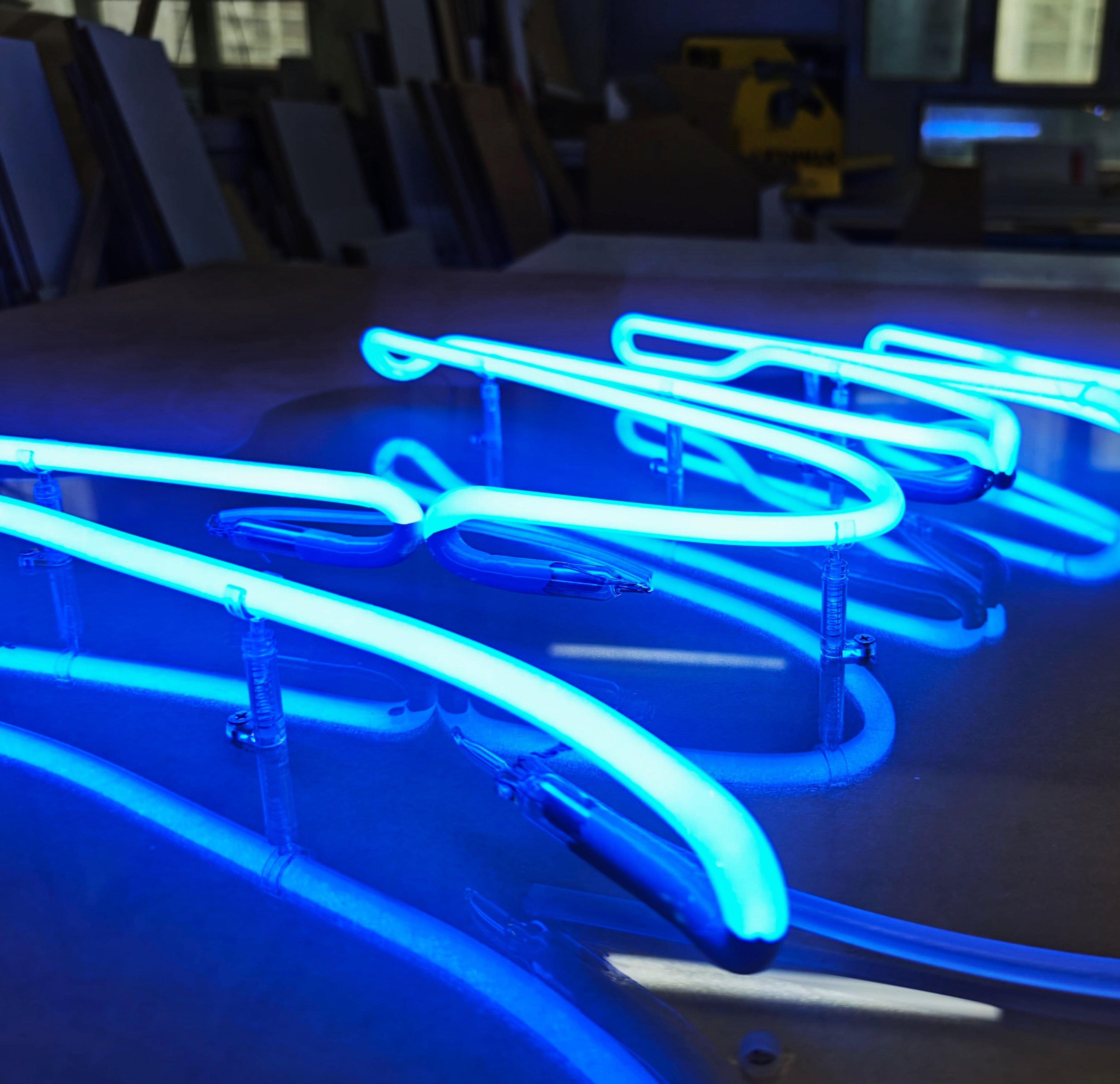 Reach for the Stars by neon artist Jerry Loo. Photo: Neon Heroes