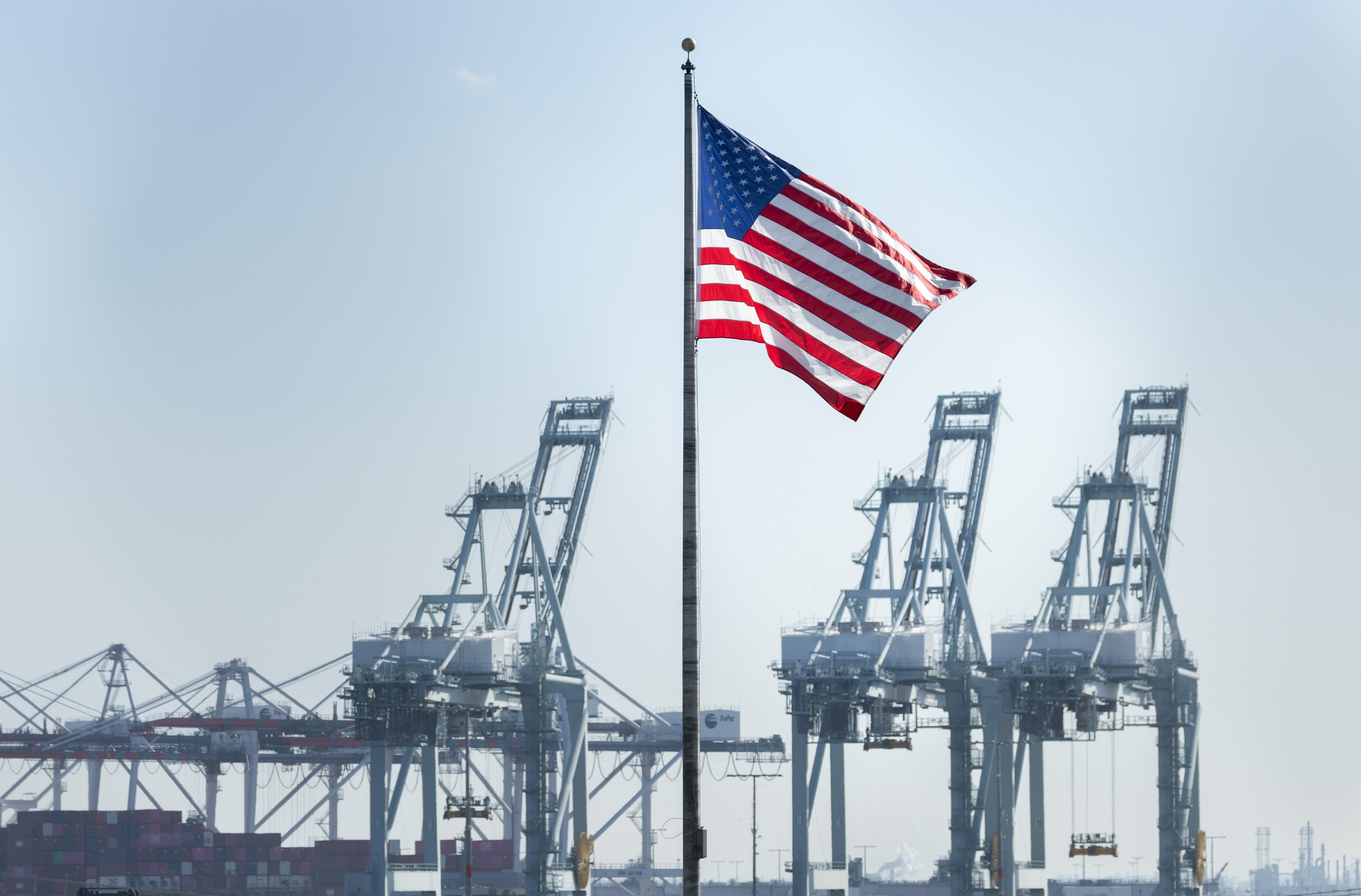 Consumers have turned jittery since Donald Trump started plastering big taxes on imports. Photo: AFP