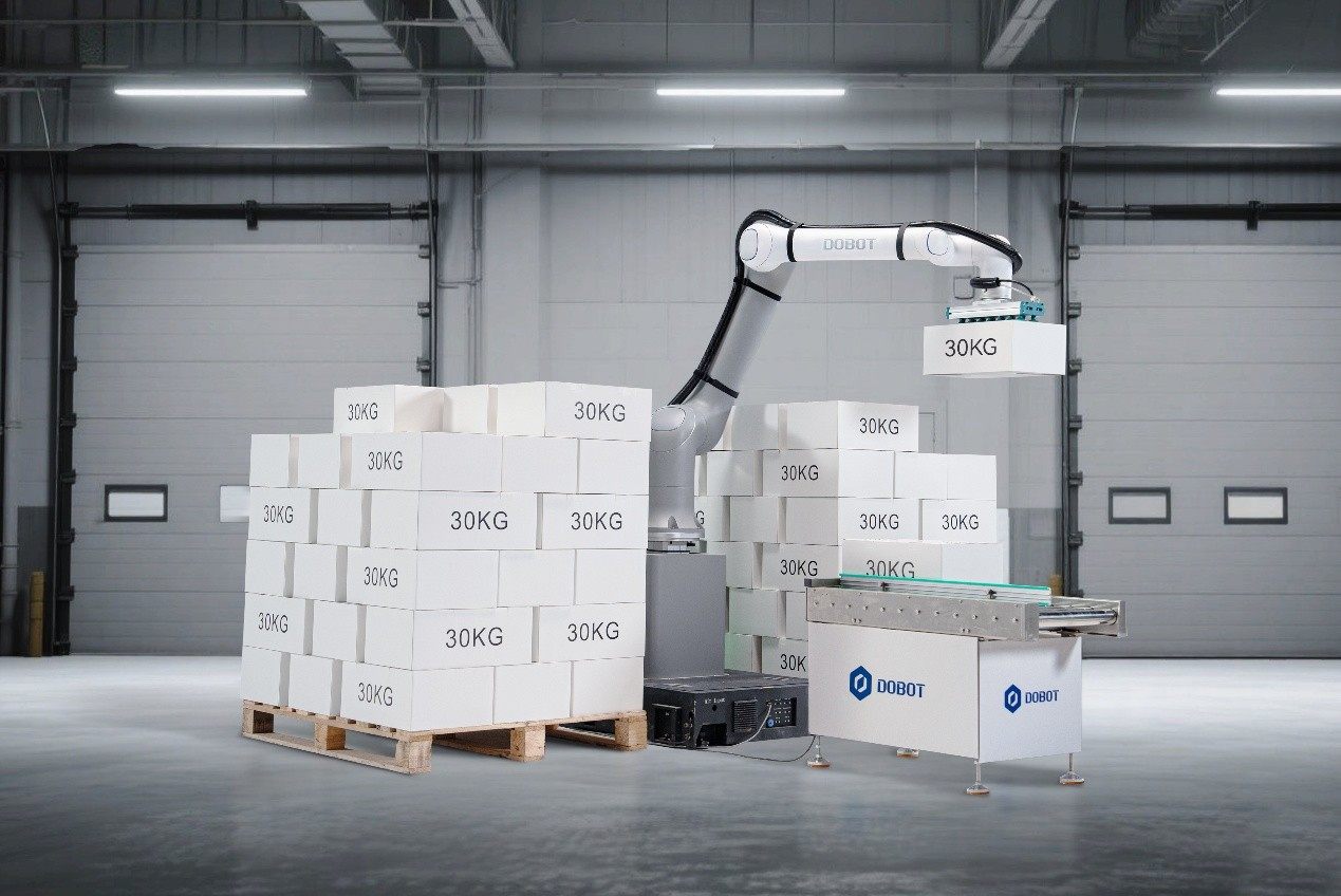 The Shenzhen Dobot CR 30H can lift 30kg at record speed. Photo: Handout