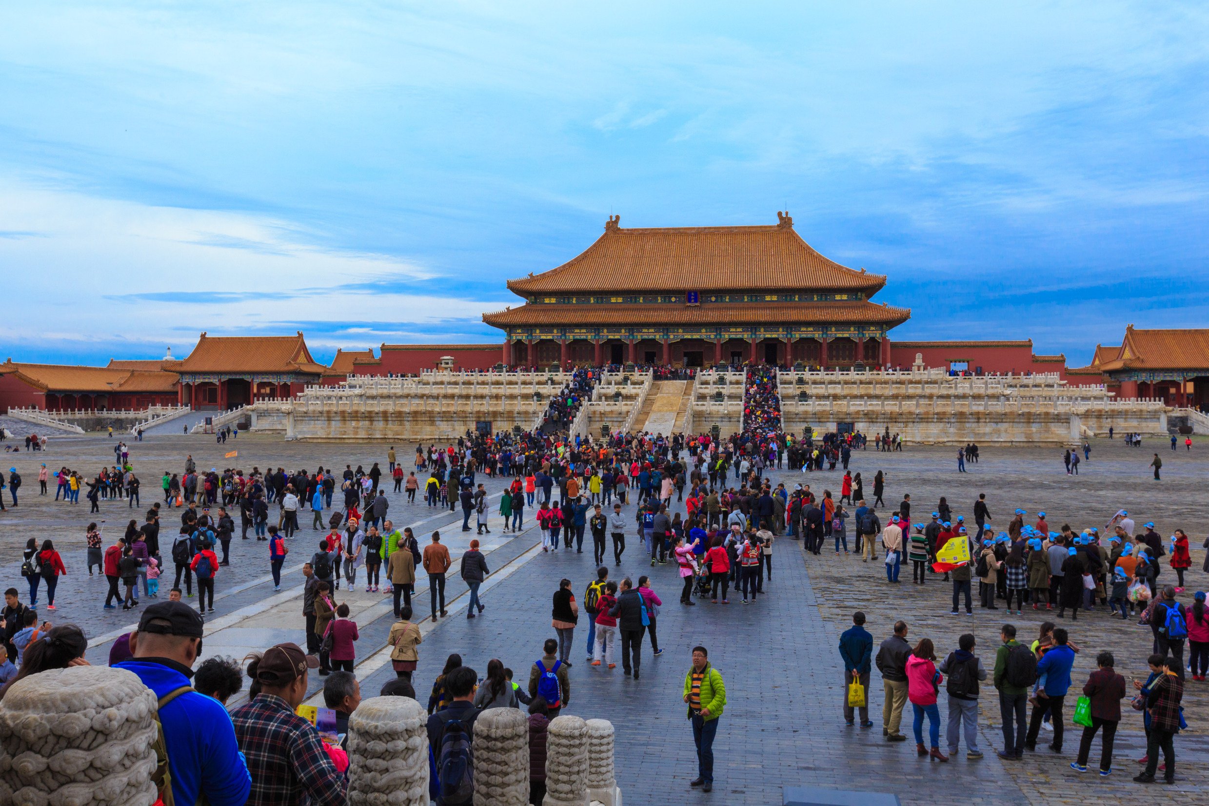 Tourists visit the Forbidden City complex inside Beijing’s Palace Museum. China’s major cultural venues are focusing on generating more revenue from merchandise sales as they strive to turn a profit. Photo: Shutterstock
