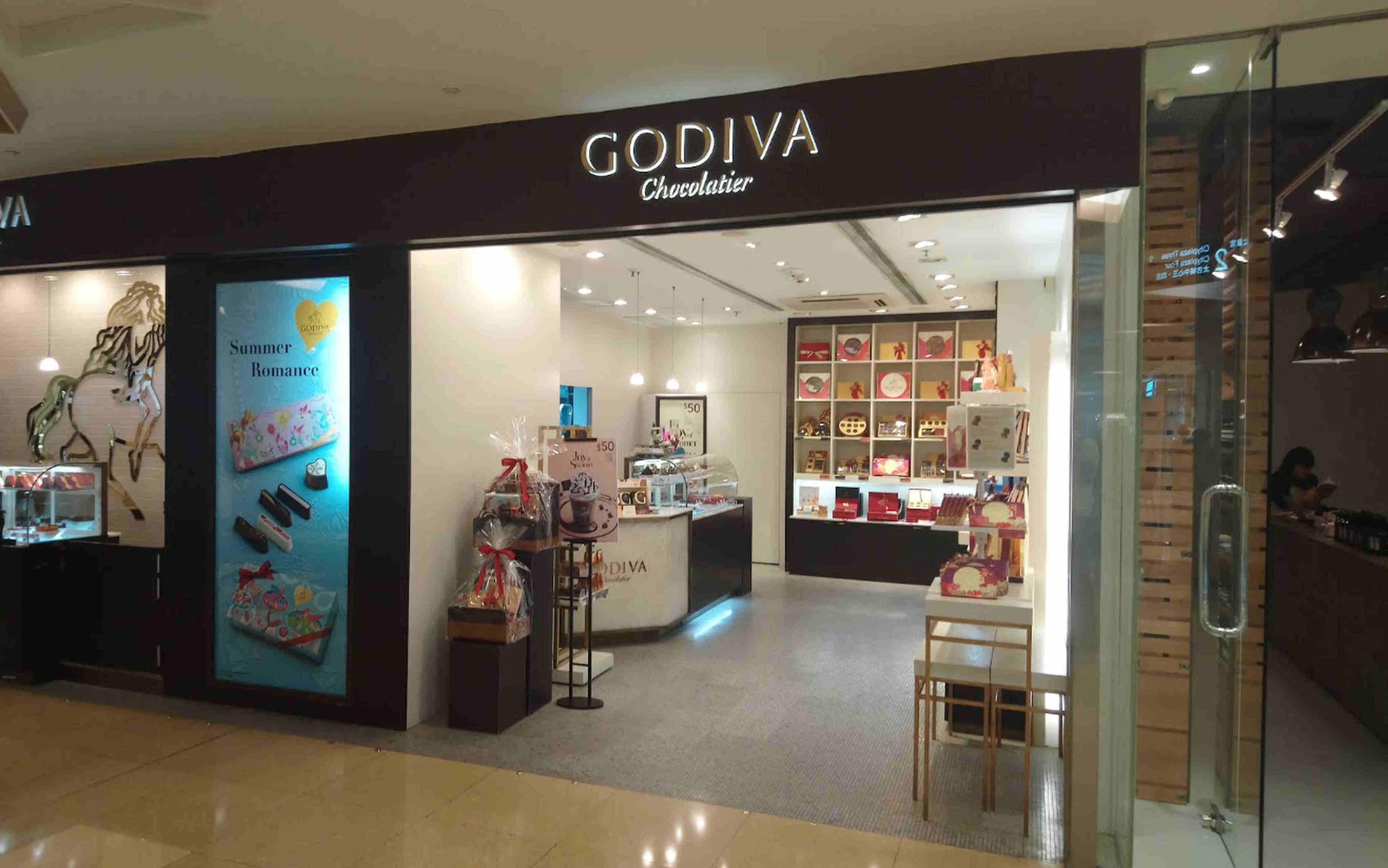 Godiva’s branch at Cityplaza in Tai Koo has been ordered to halt the sale of its dark chocolate soft ice cream. Photo: Google