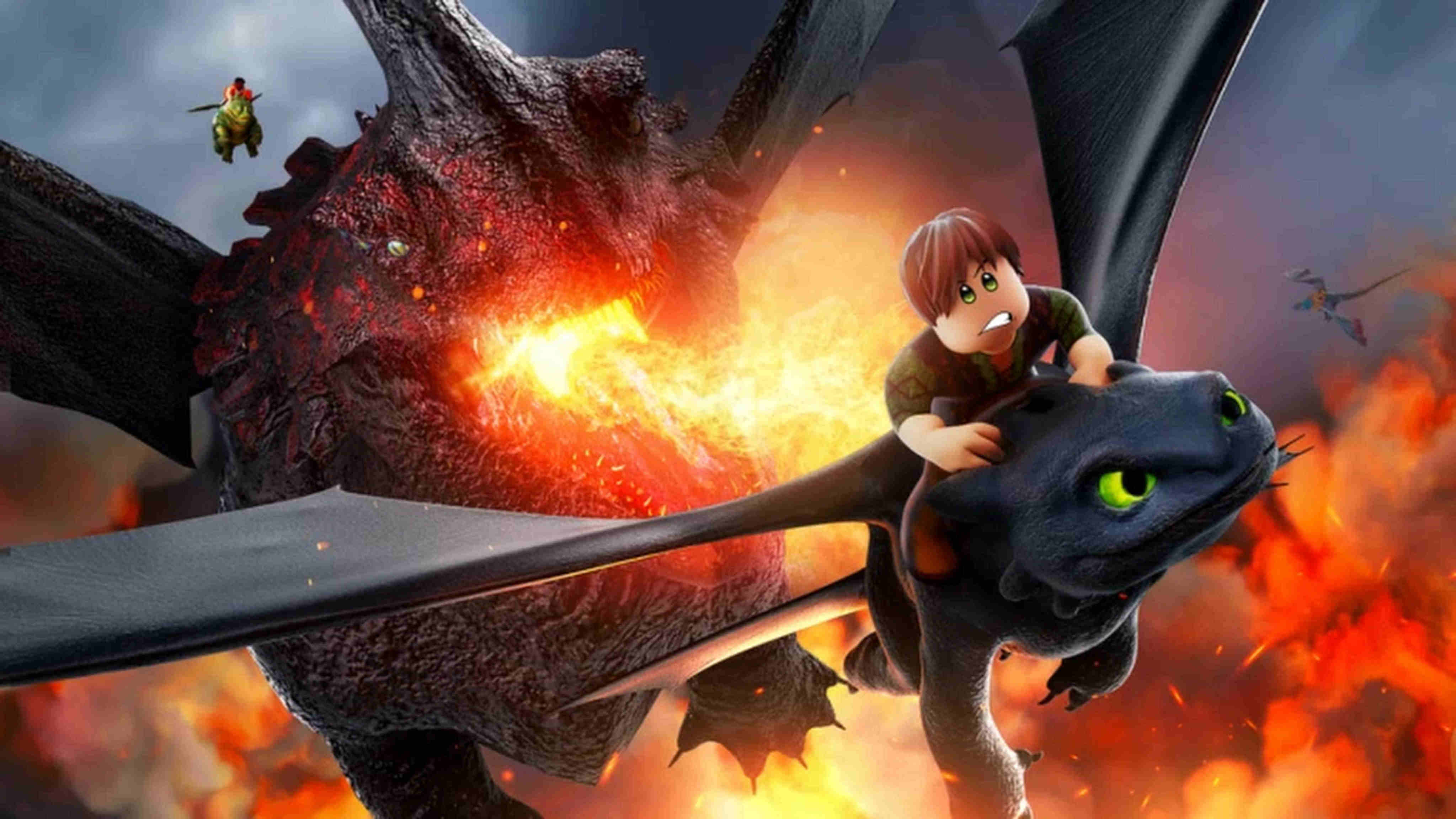 A still from Roblox’s How to Train Your Dragon video game. Hollywood studios are turning to online gaming platforms to engage with teenagers and young adults. Photo: Roblox