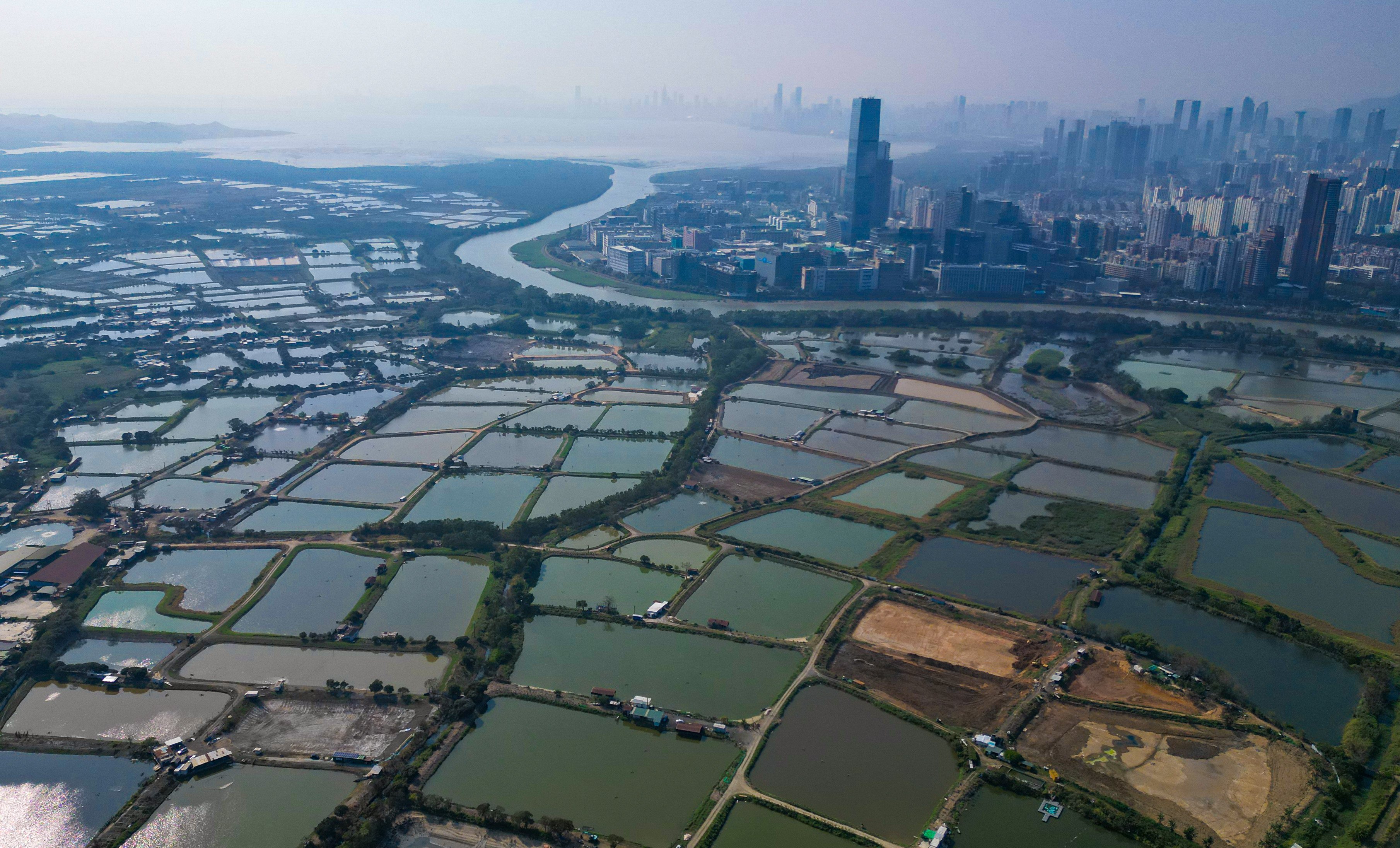 San Tin will be turned into an innovation hub under the Northern Metropolis project. Photo: May Tse