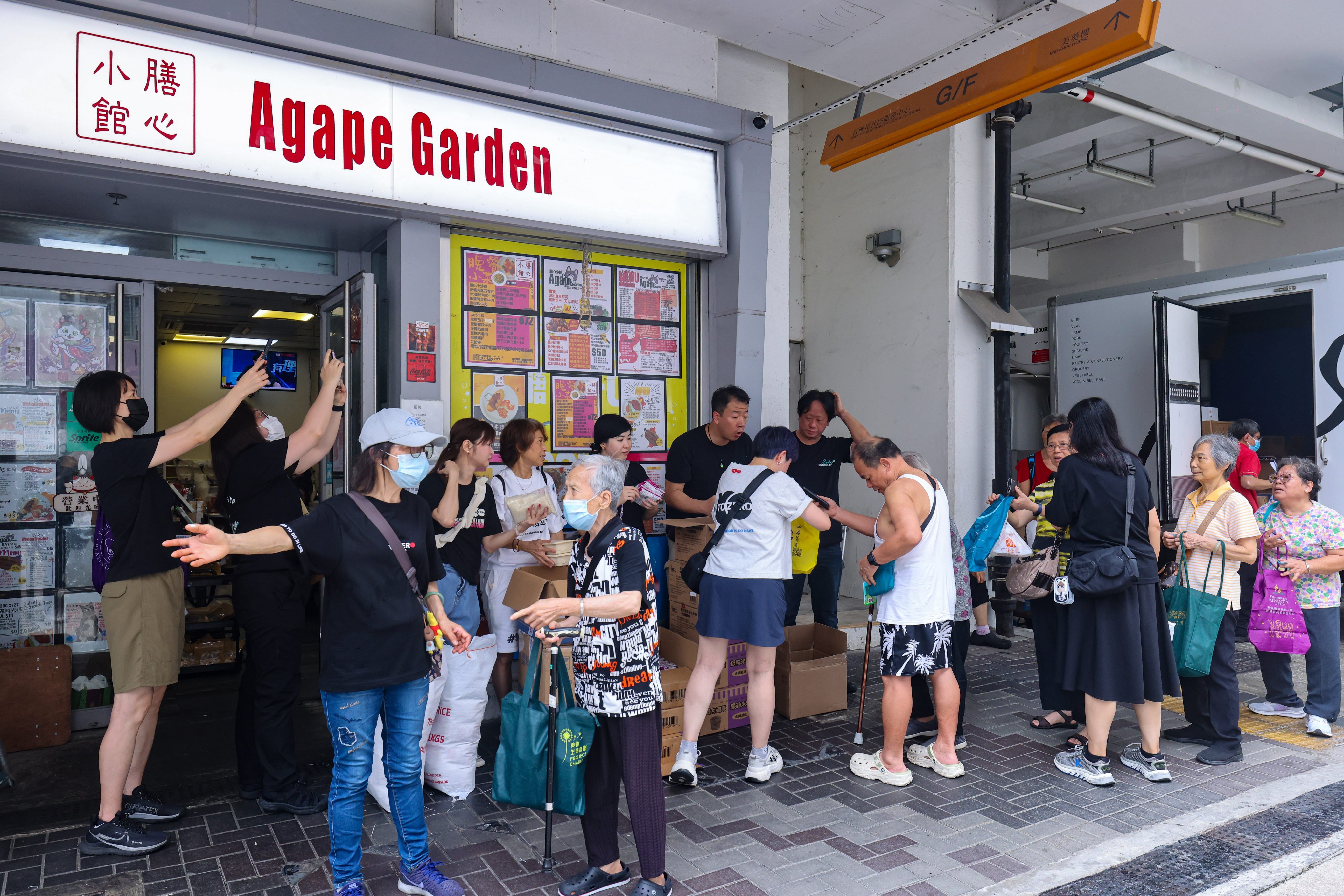 Agape Garden, a social enterprise restaurant in Shek Kip Mei Estate, is due to shut down in mid-July. Photo: Nora Tam
