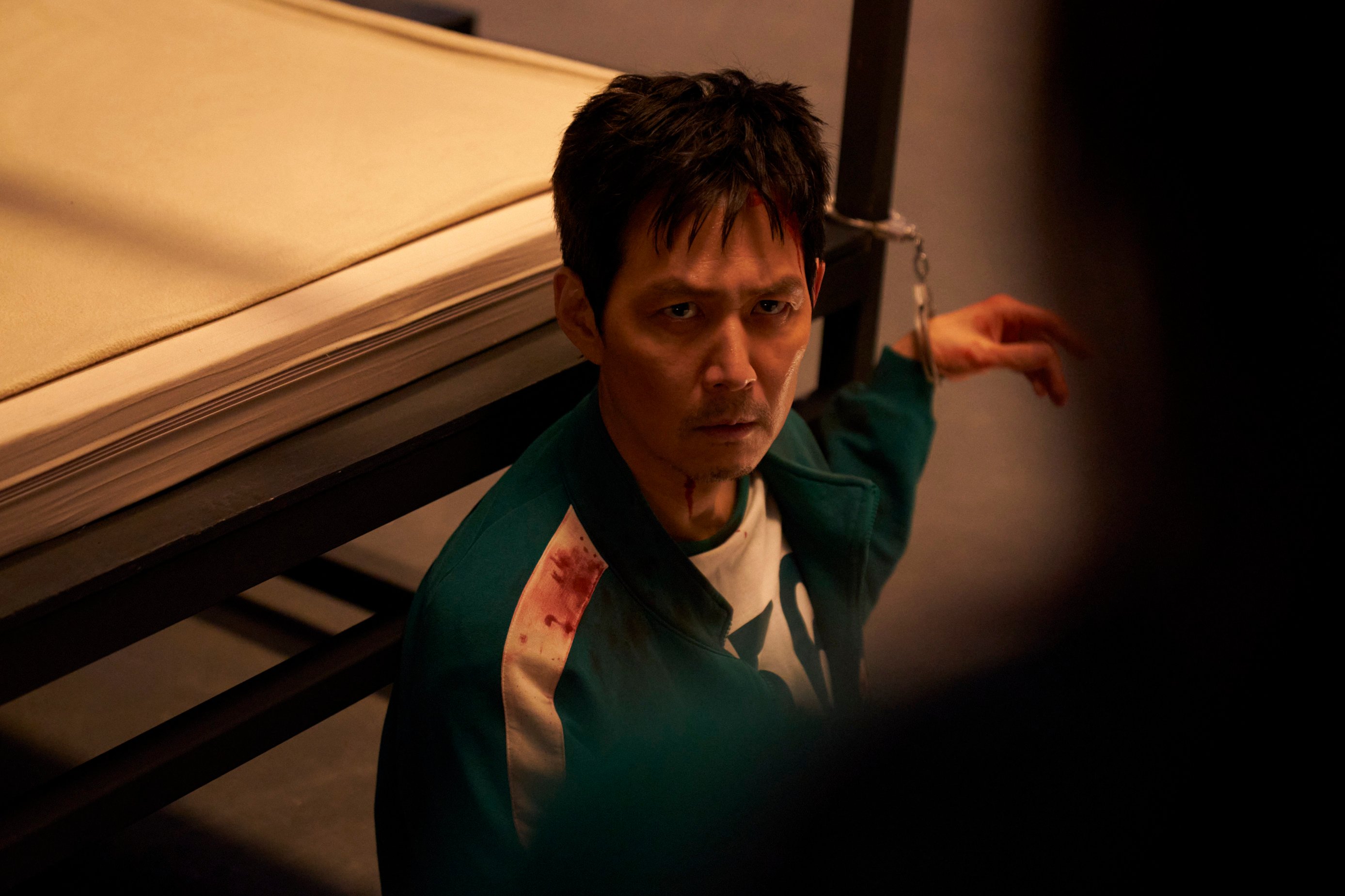 Lee Jung-jae as Sung Gi-hun in a still from Squid Game season 3. Photo: Noh Ju-han/Netflix