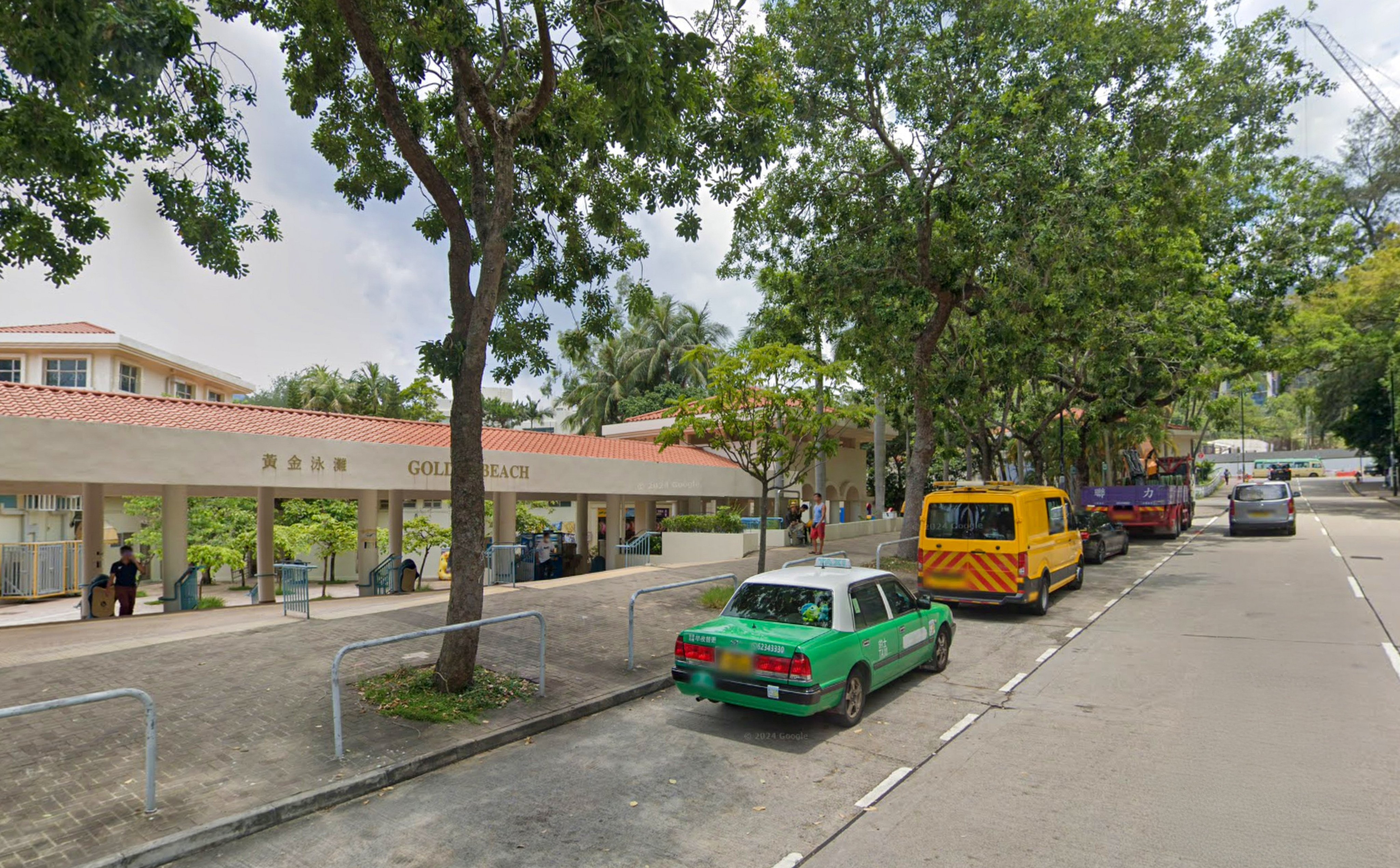A man has been arrested after allegedly stealing money from campers at Golden Beach. Photo: Google Maps