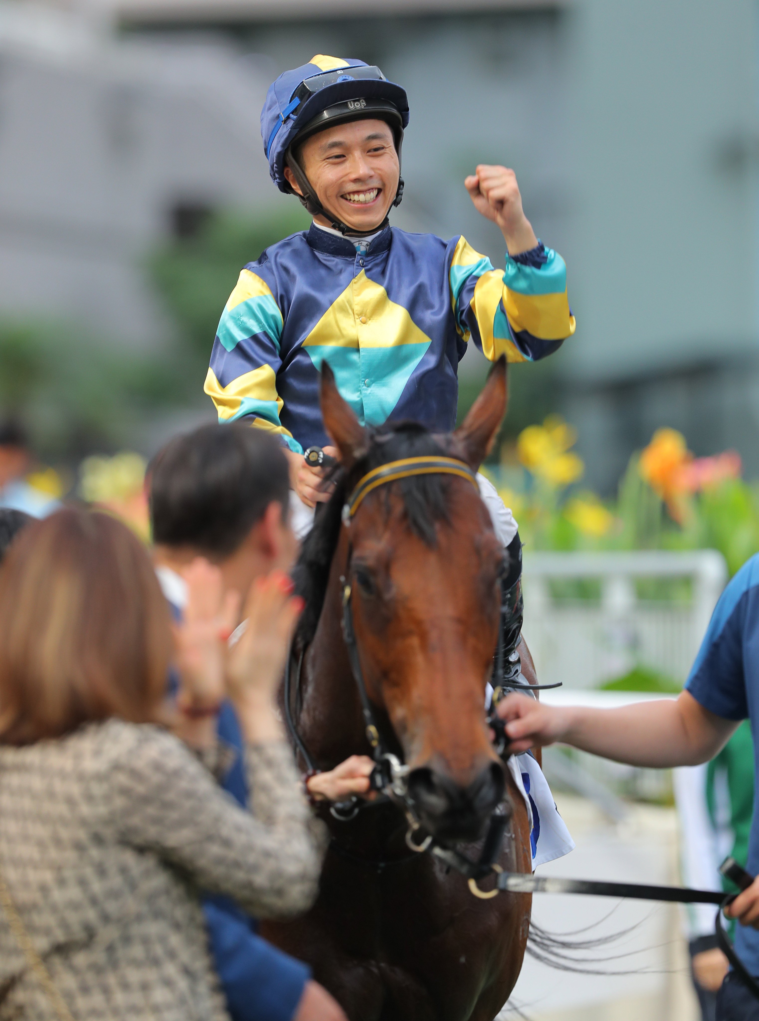 Matthew Poon is hoping for  a productive Tuesday at Sha Tin. Photos: Kenneth Chan