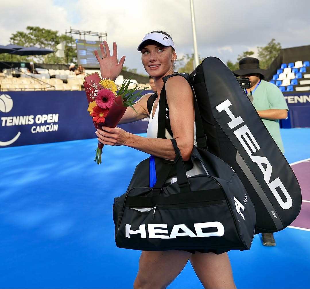 Meet Canadian tennis star and model Carson Branstine, who’s making her Wimbledon debut this summer. Photo: @carsonbranstine/Instagram