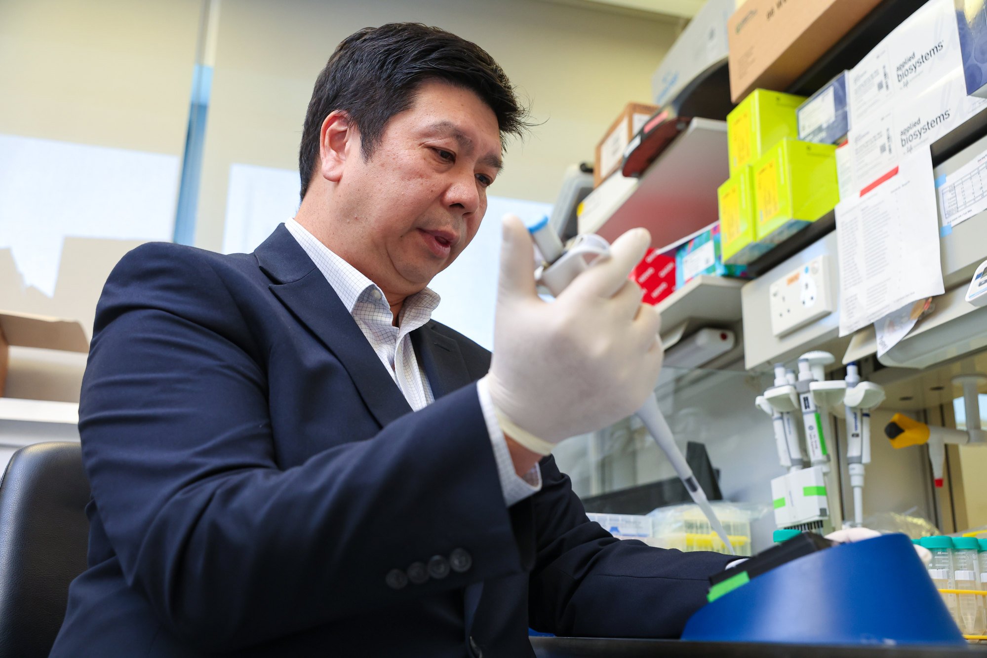 HKU is one of the world’s leading institutions in the research and development of respiratory organoids, Professor Michael Chan has said. Photo: Edmond So HKU is one of the world’s leading institutions in the research and development of respiratory organoids, Professor Michael Chan has said. Photo: Edmond So