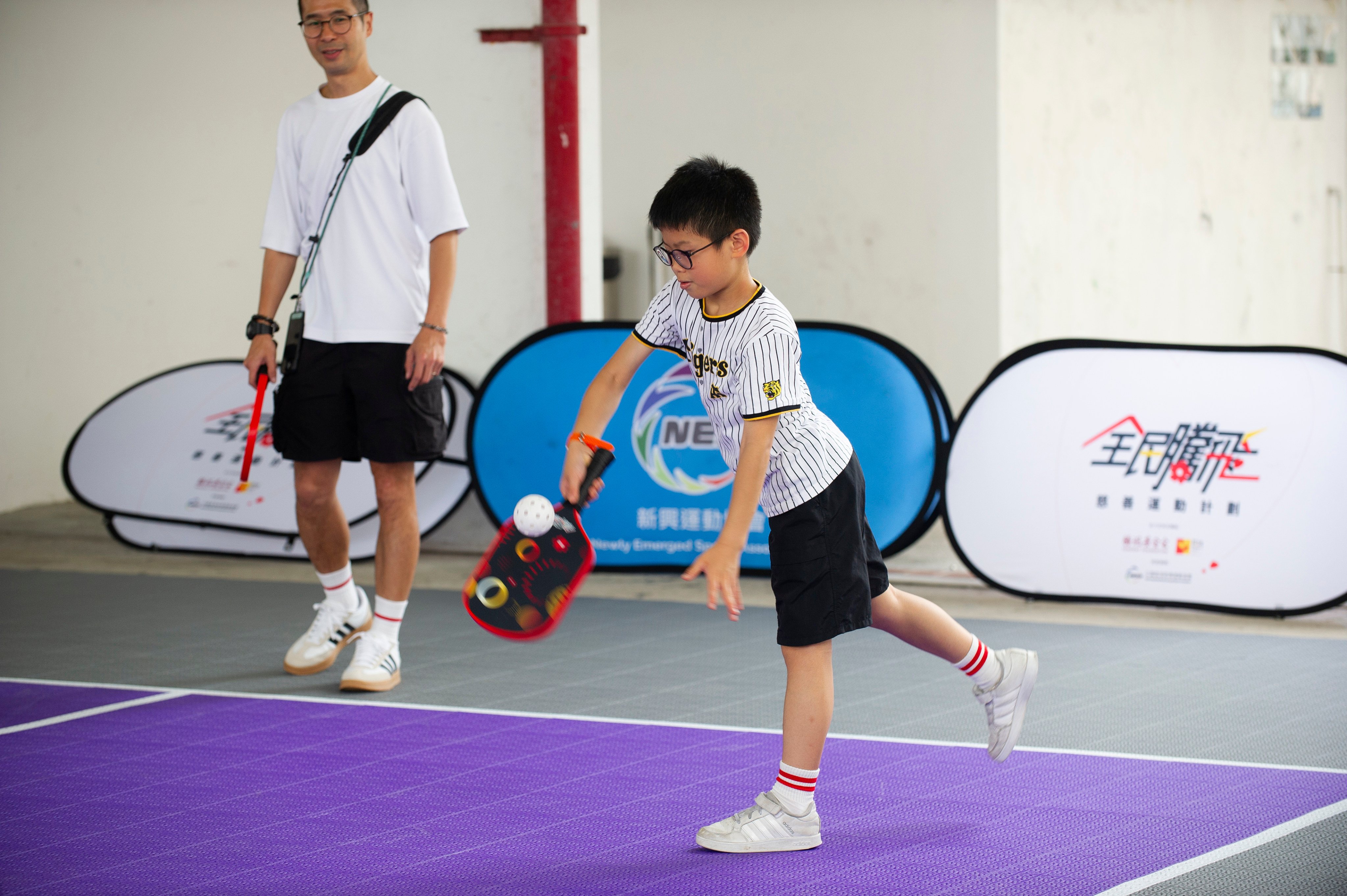 Pickleball gains popularity among Hong Kong youth as a fun, accessible sport promoting fitness and social interaction. Photo: Handout