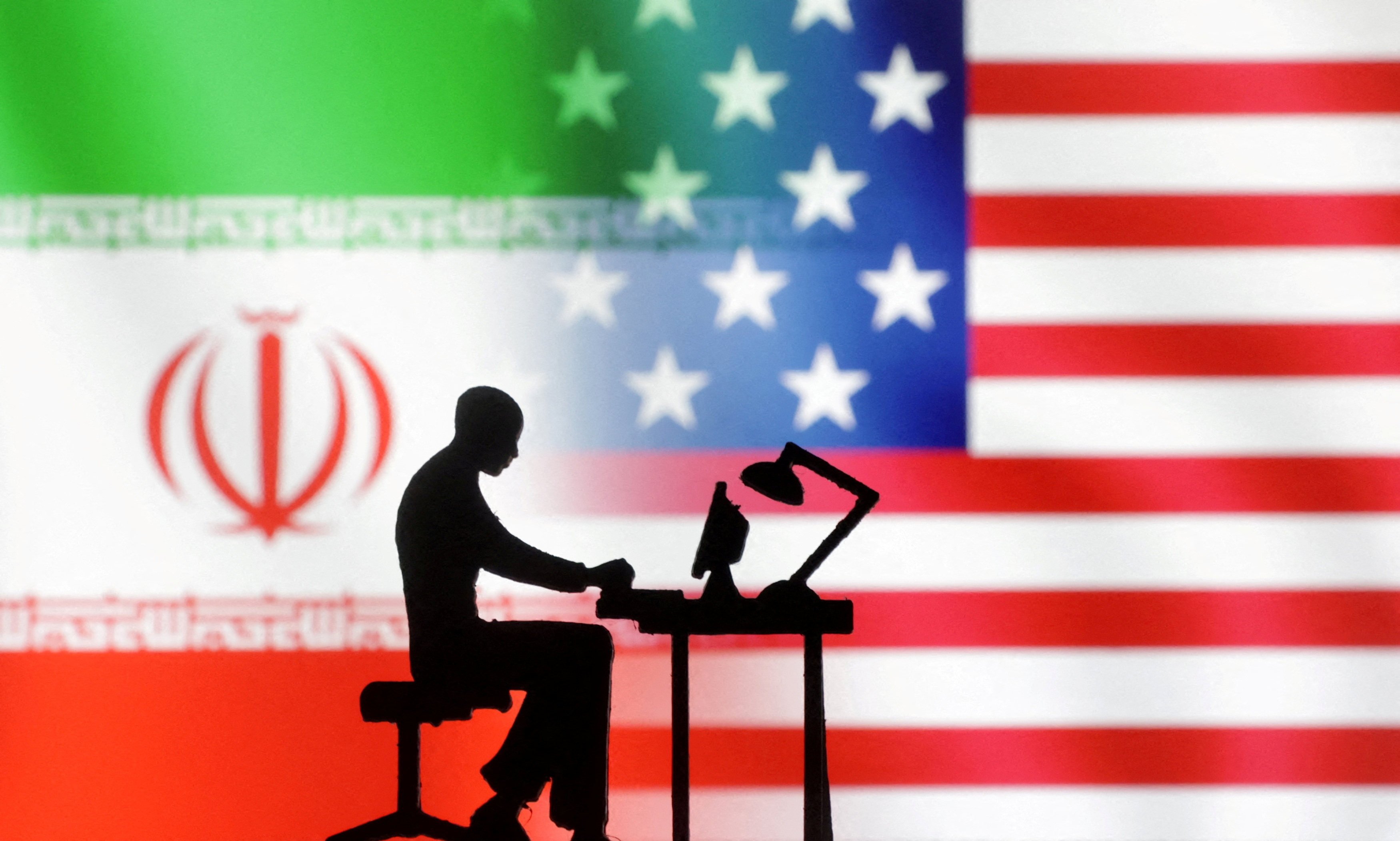 Iran-linked hackers have threatened to disclose more emails stolen from Donald Trump’s circle. Photo illustration: Reuters