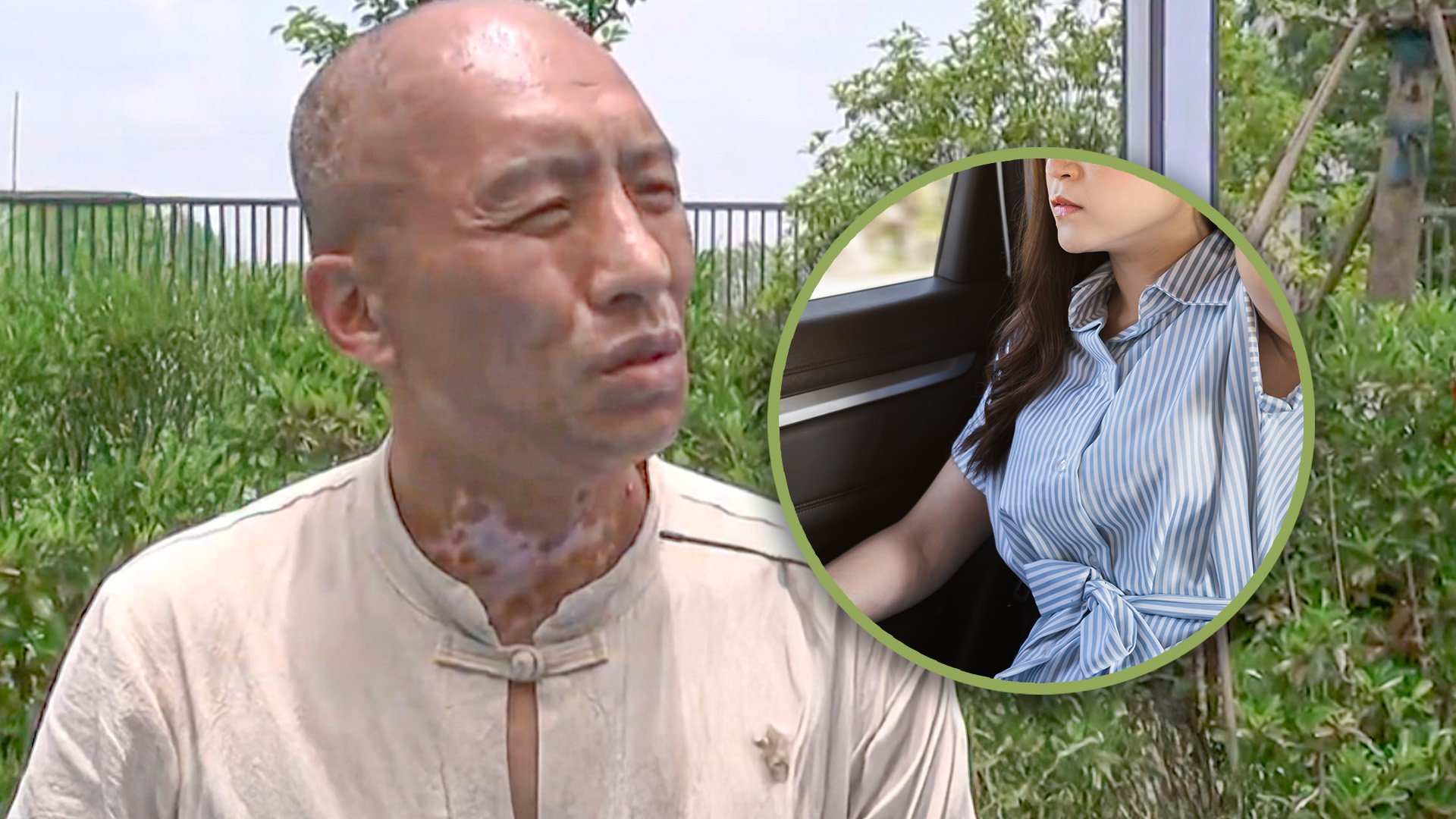 A driver in China was accused of verbal sexual harassment for complimenting a female passenger on her “nice smell”.  Photo: SCMP composite/Shutterstock/Douyin