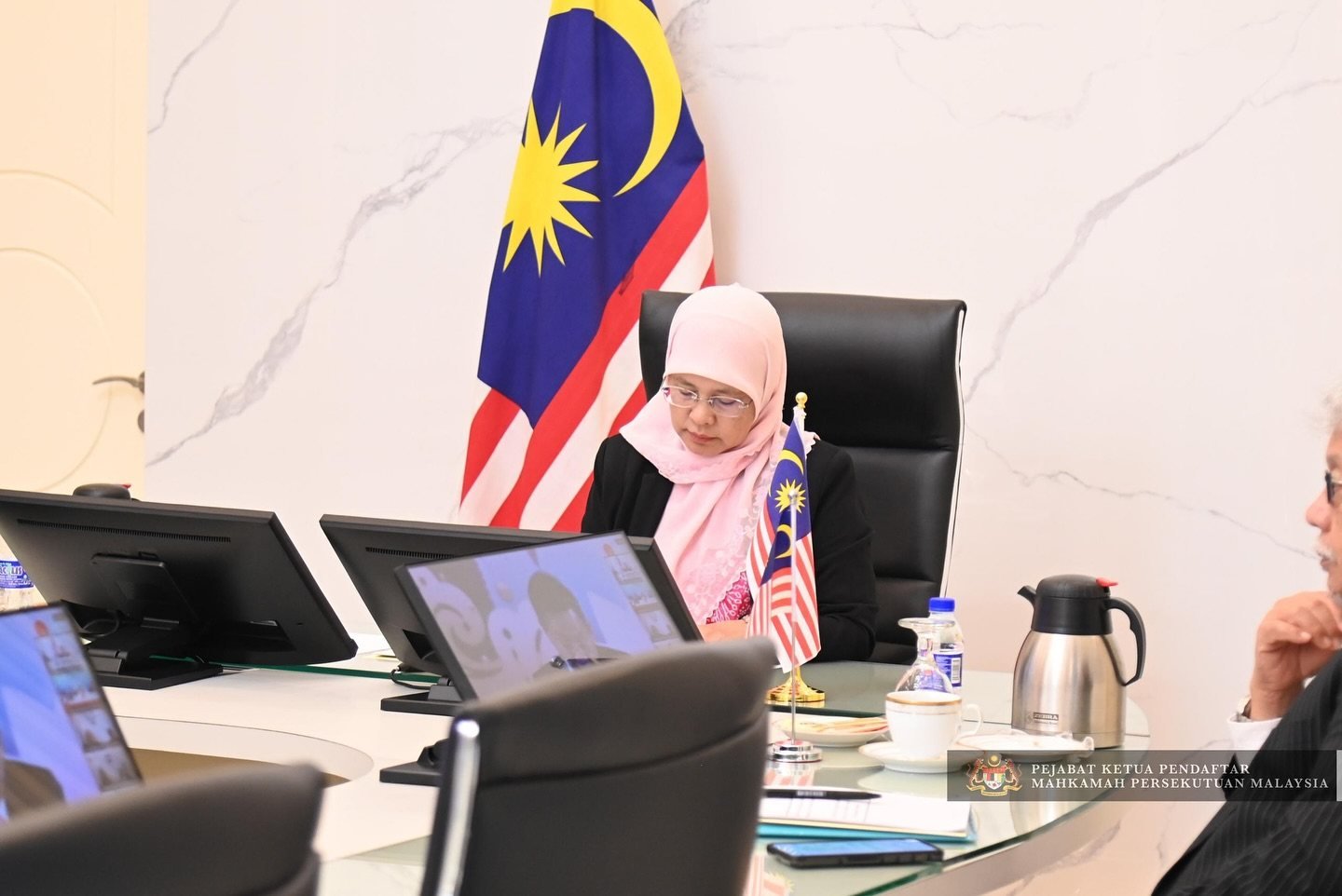 Malaysia’s Chief Justice Tengku Maimun Tuan Mat. Photo: Facebook/Kehakiman