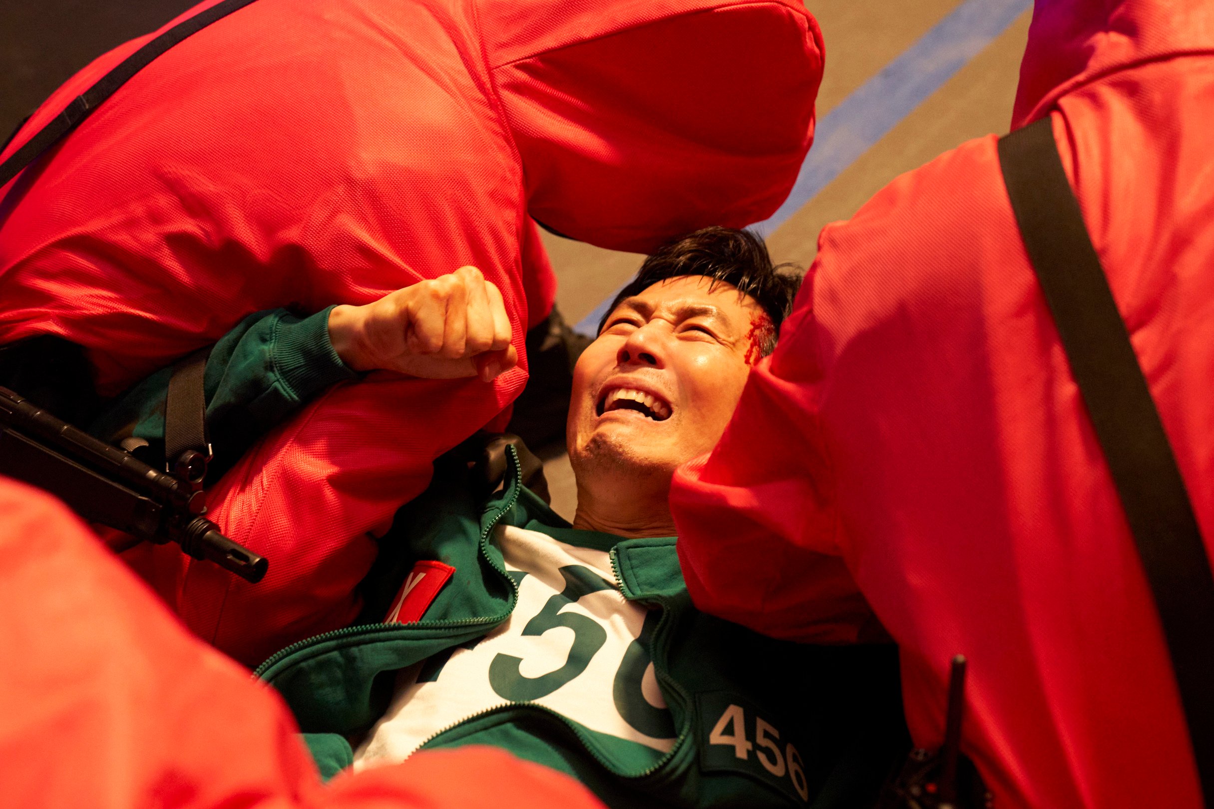 Lee Jung-jae as Seong Gi-hun in Squid Game Season 3. The final season of the dystopian thriller logged more than 60 million views in its first three days – the biggest debut in that time frame. Photo: Netflix