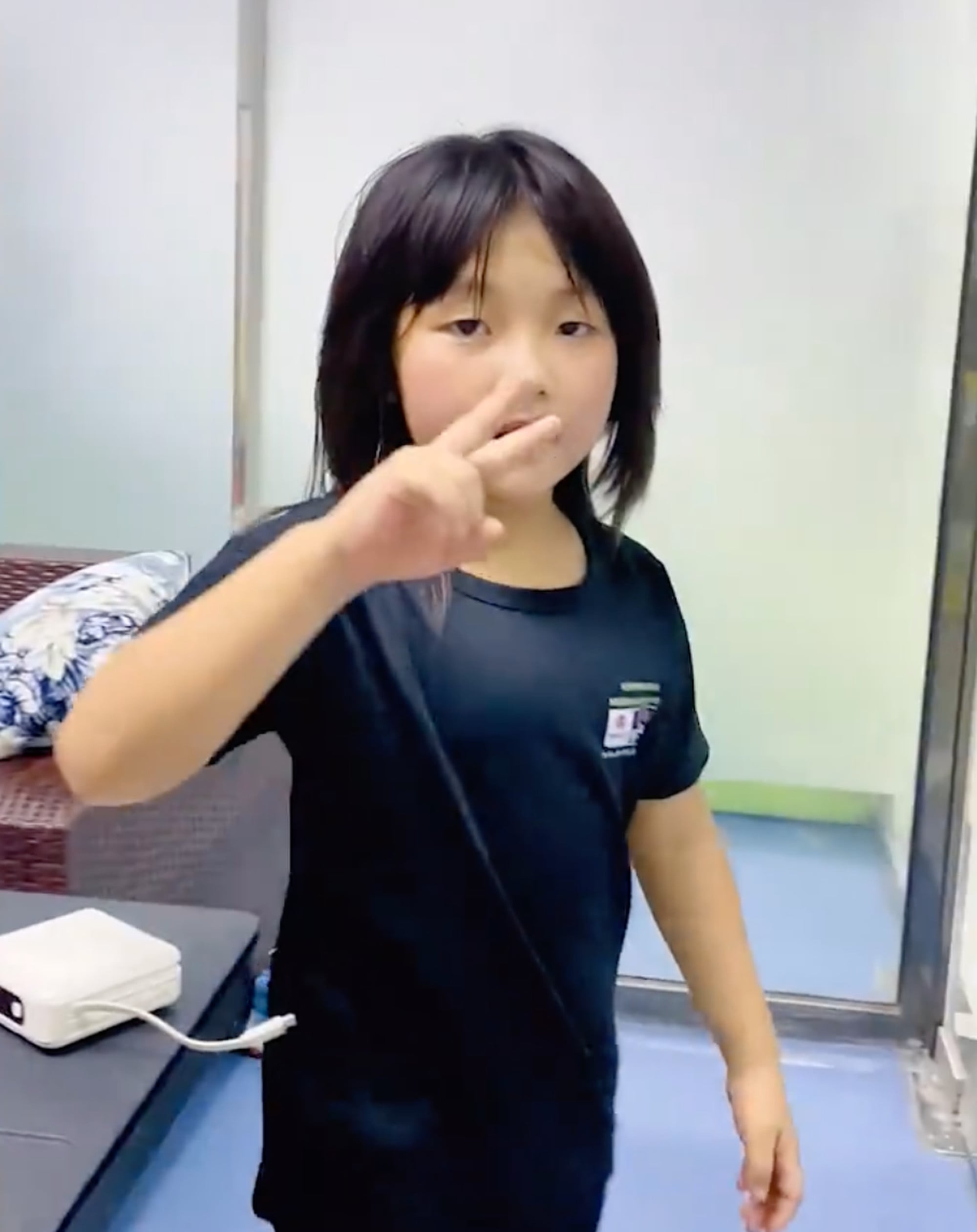 Some people online are predicting that one day, Xiaoqilin will be victorious at the Olympic Games. Photo: handout