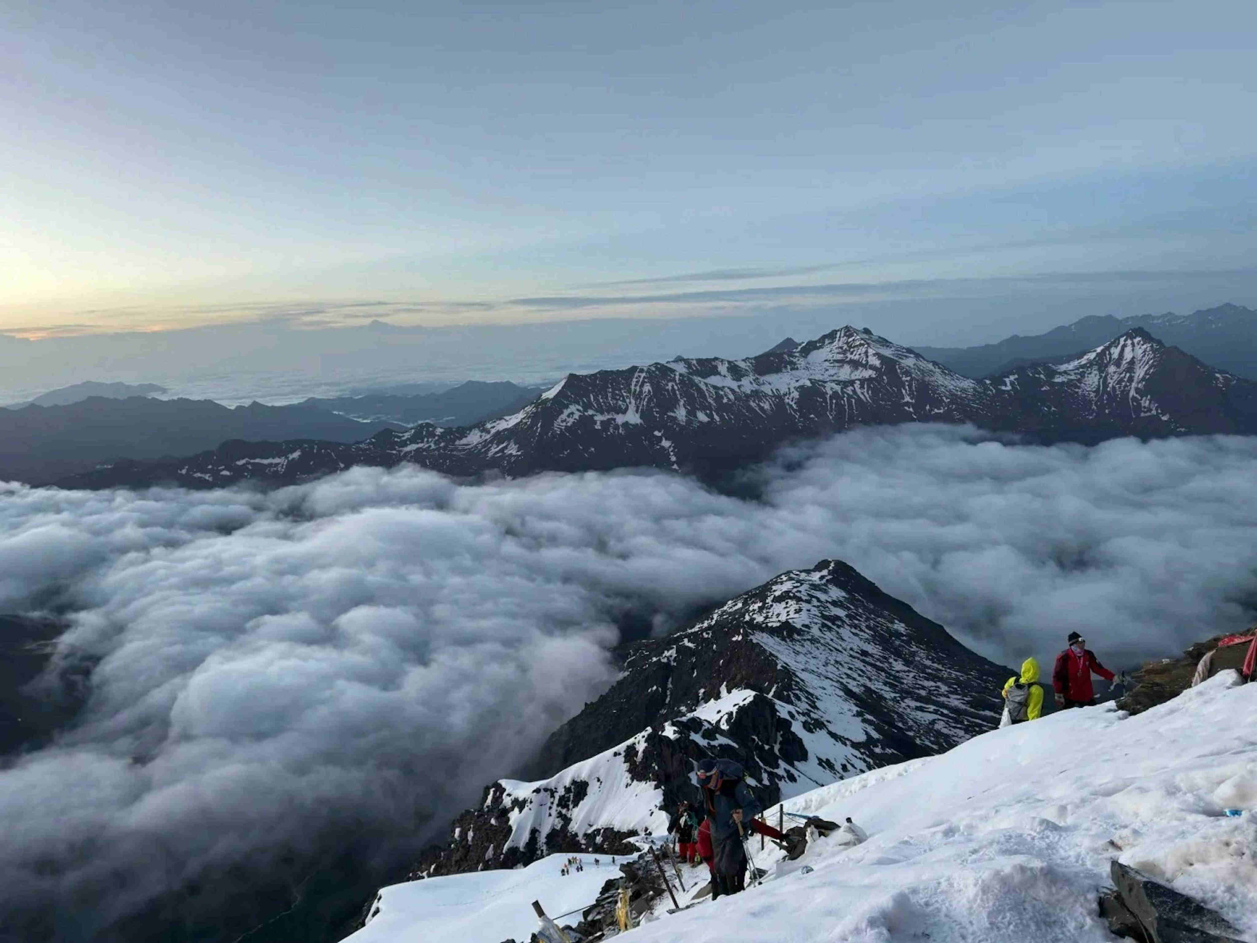 Sichuan’s Mount Siguniang. Photo: Weibo