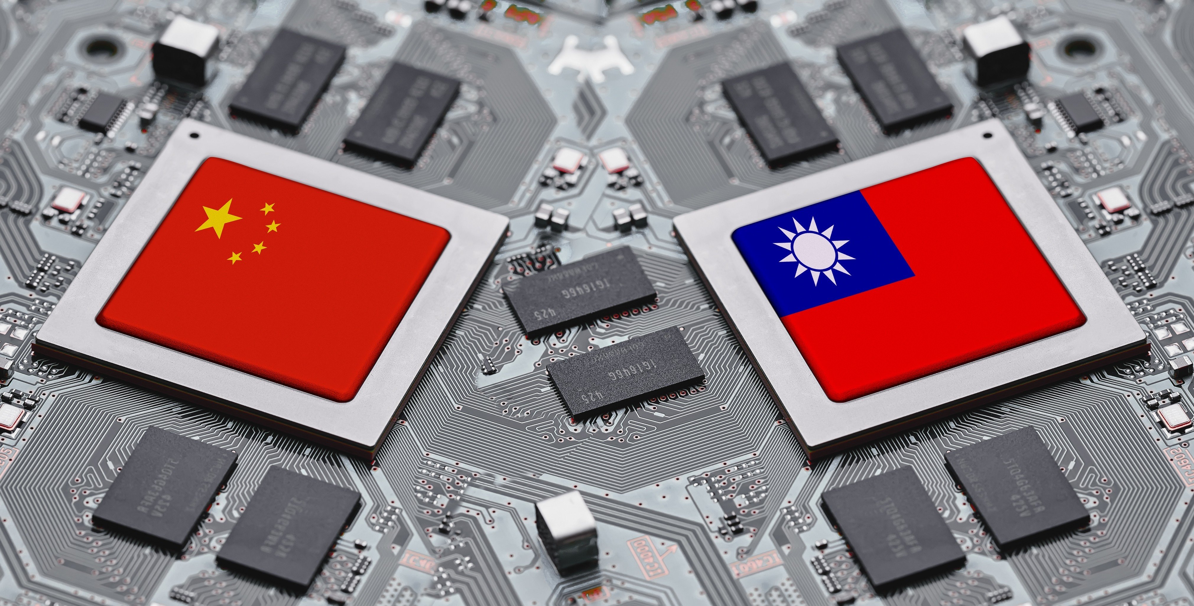 Mainland China’s share of global chipmaking capacity currently trails only Taiwan’s 23 per cent. Photo: Shutterstock