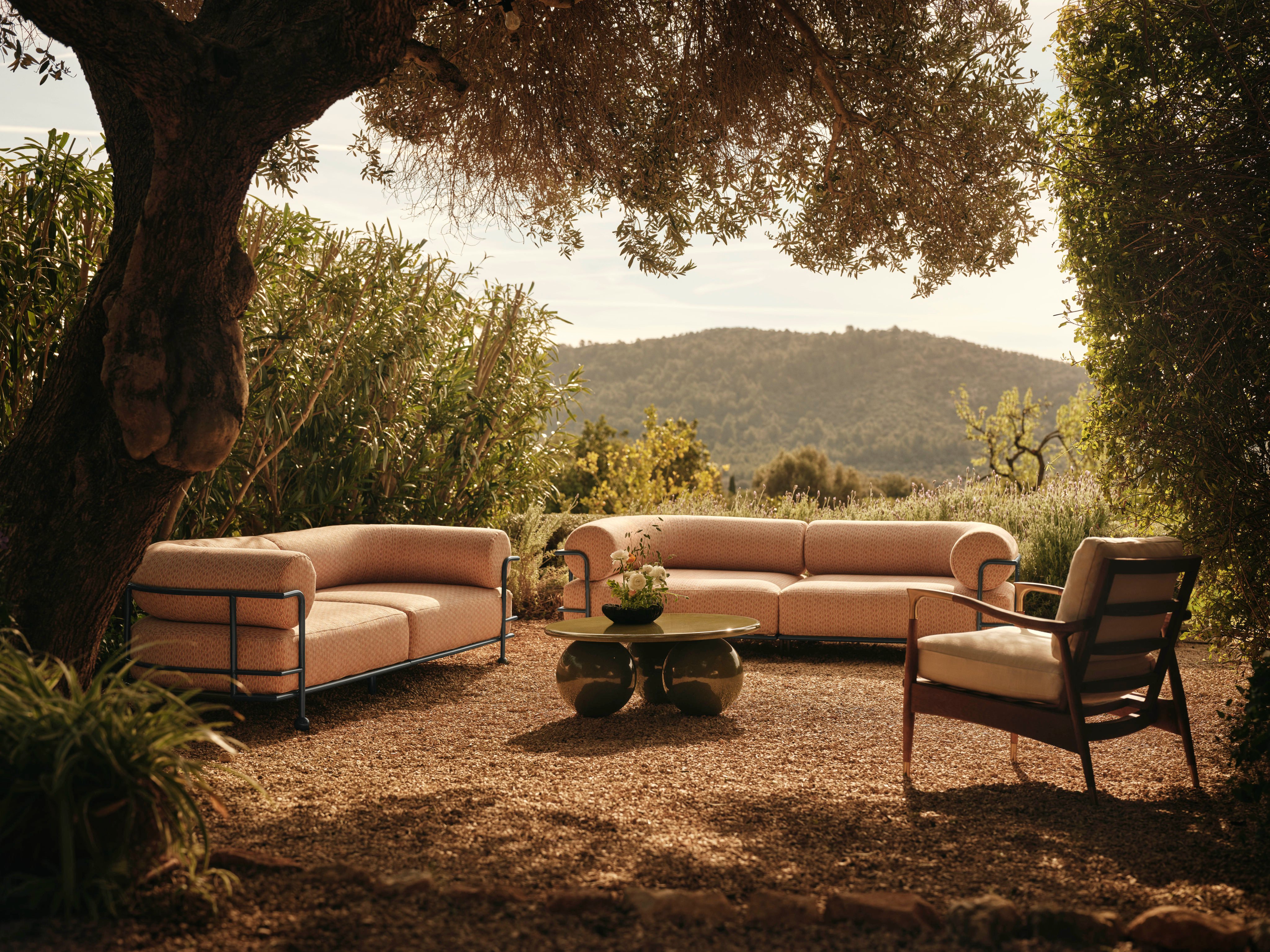 Elevate your outdoors: create an alfresco oasis with multifunctional spaces, durable materials and biophilic design from brands like Soho Home, Soho House’s homeware brand. Photo: Handout