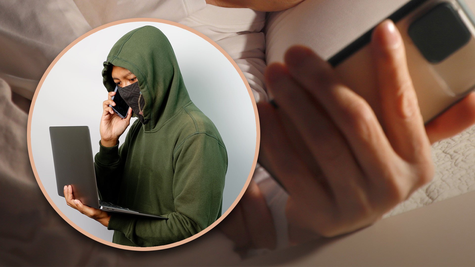 Chinese fraudsters are calling vulnerable people at night using cloned artificial intelligence voices to scam them out of money. Photo: SCMP composite/Shutterstock