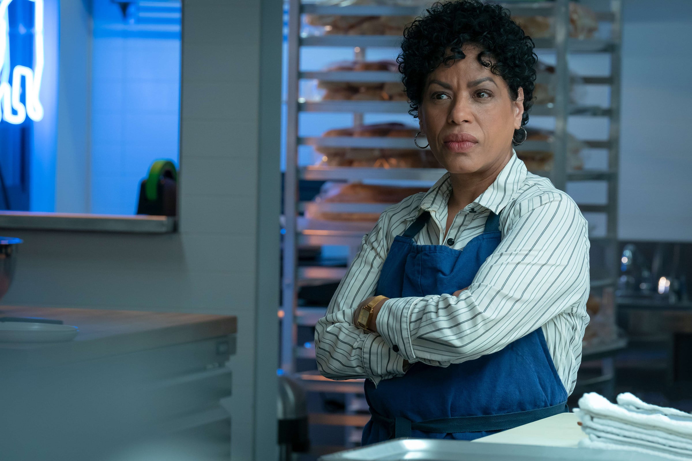 Liza Colón-Zayas in a still from Season 2 of Disney+ series The Bear, which is now in its fourth season. Photo: TNS