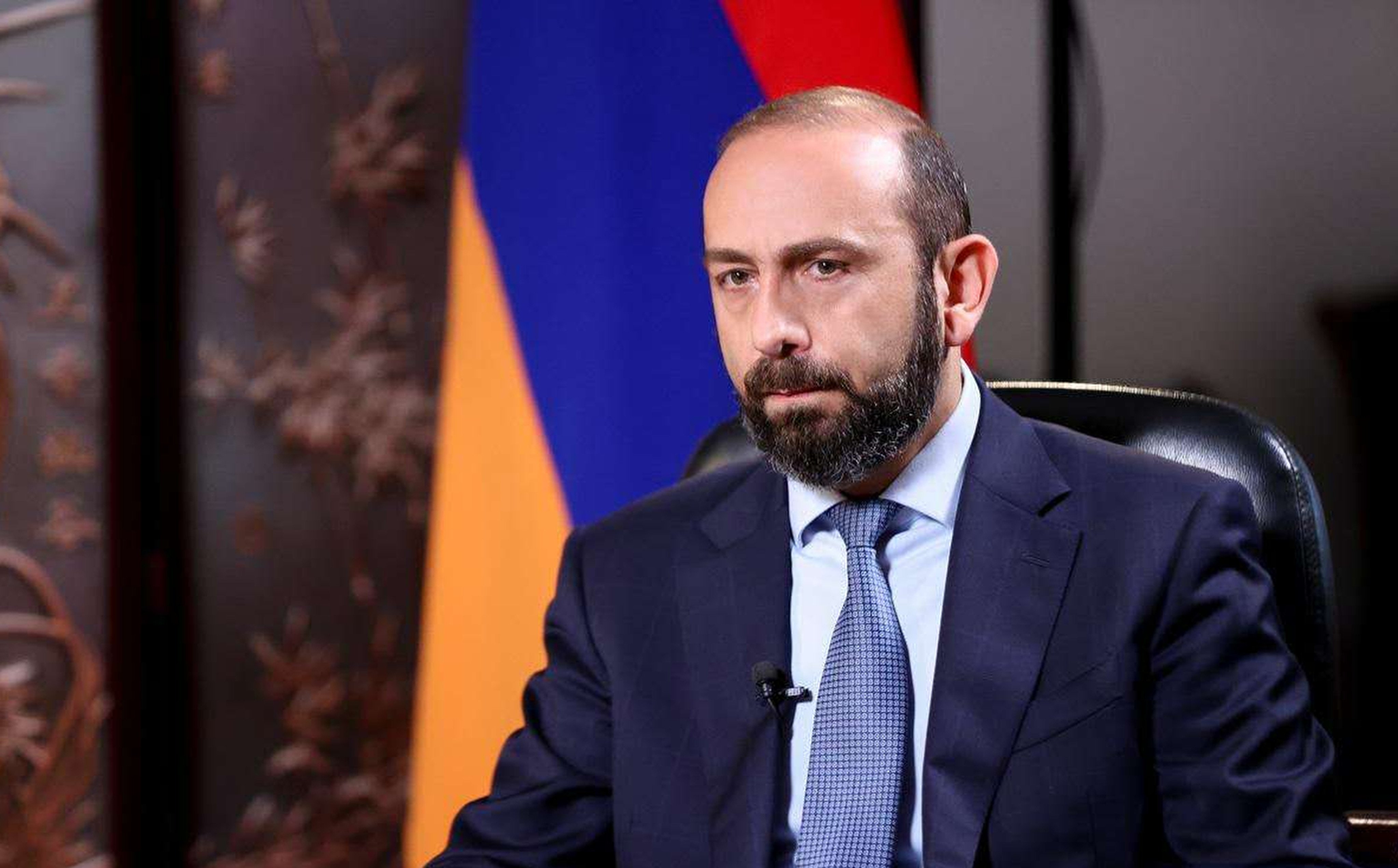 Armenia’s top diplomat Ararat Mirzoyan says of relations with China: “Not only is there no impediment and any obstacle on the way of deepening our relations, but also there is openness and readiness to deepen these relations without any limitations.” Photo: Handout