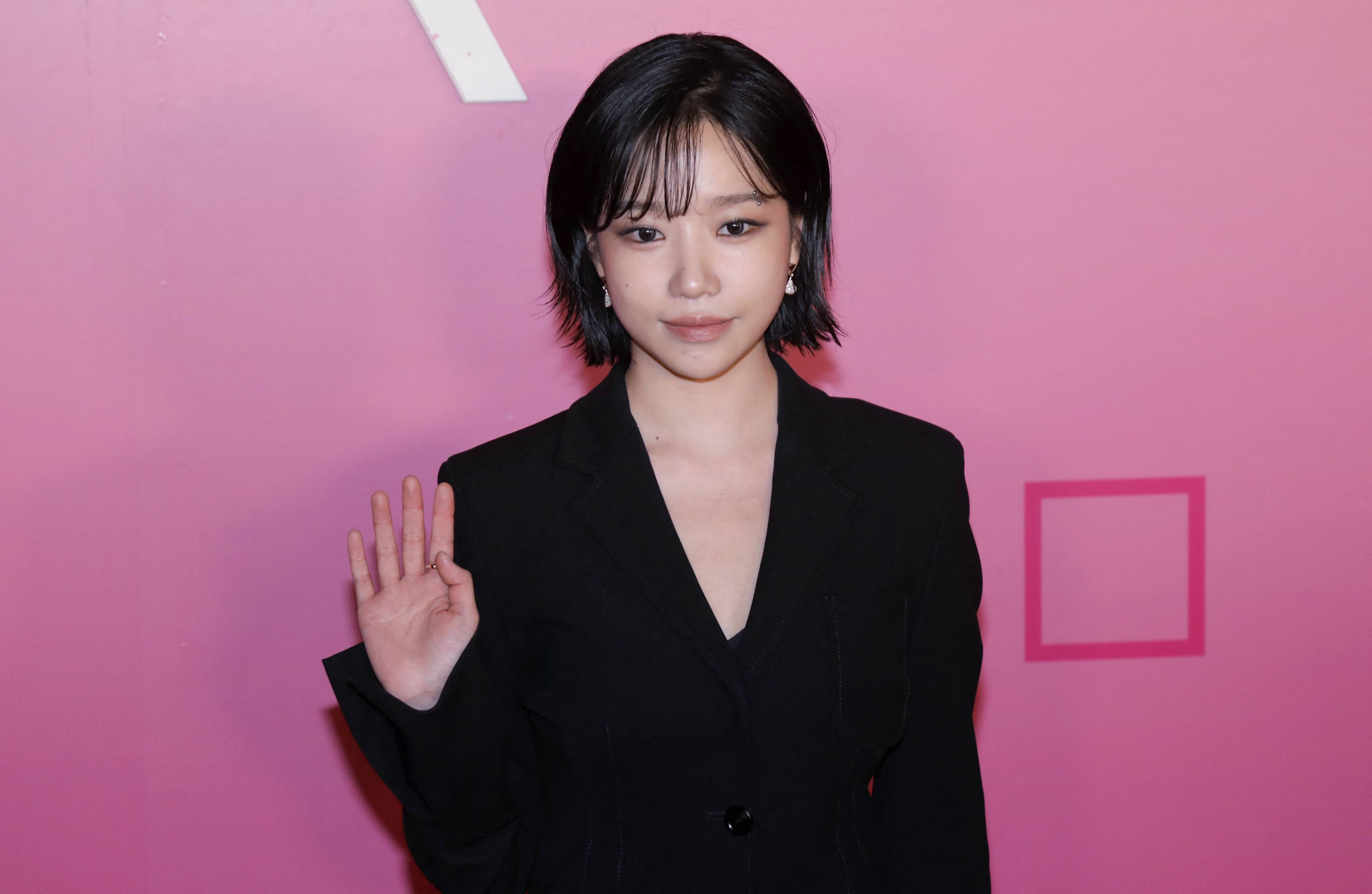 South Korean singer and actress Jo Yuri attends Netflix’s Squid Game season three premiere at The Plaza Hotel in New York, on June 18. Photo: AFP